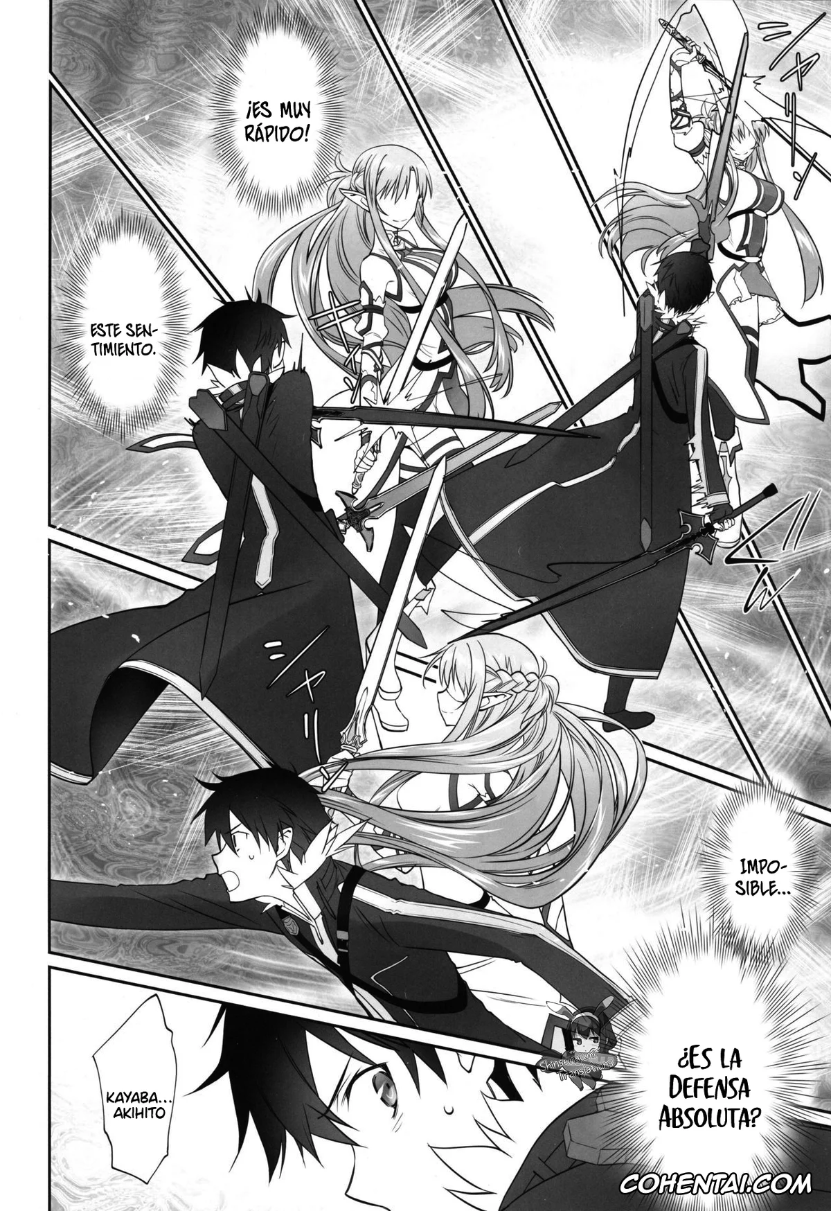 Sword Art Online xxx, Kazuto Kirigaya | Kirito xxx, Suguha Kirigaya xxx, irreversible reaction (Sword Art Online), pagina 7
