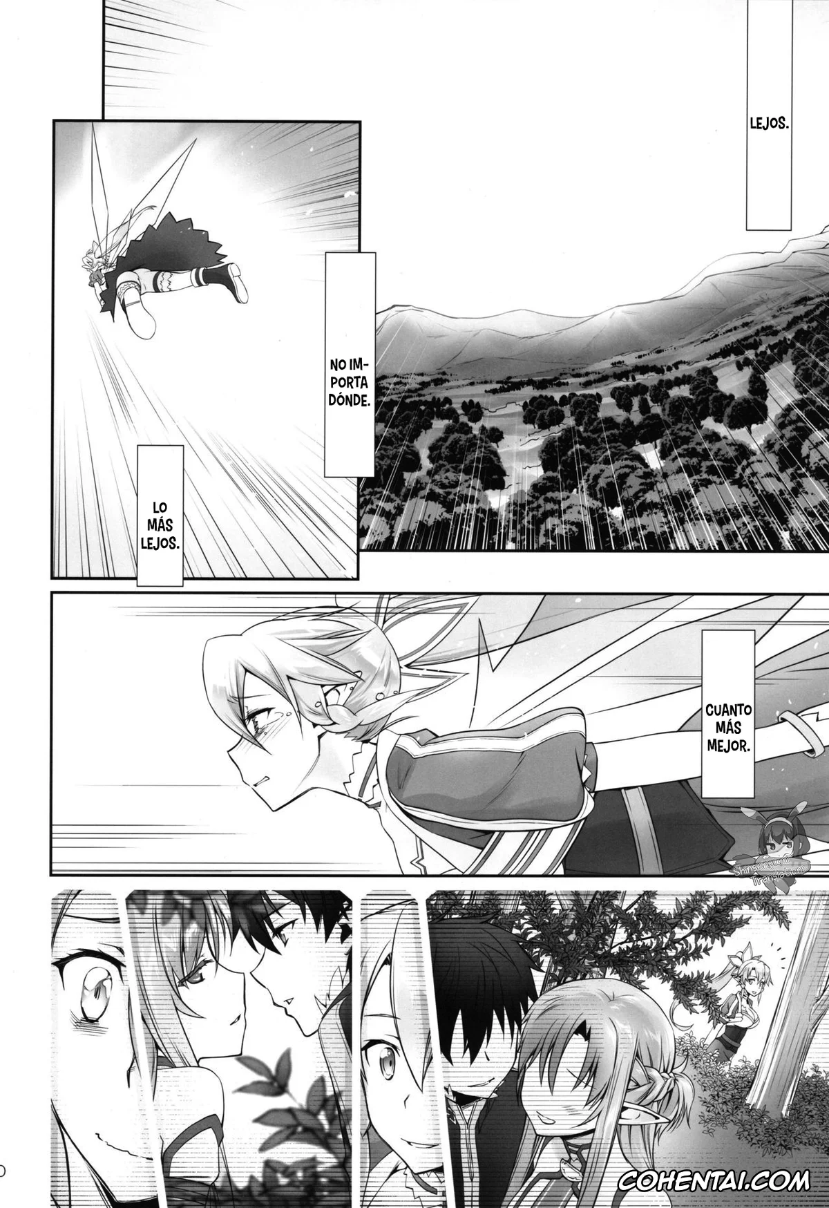Sword Art Online hentai, Kazuto Kirigaya | Kirito hentai, Suguha Kirigaya hentai, irreversible reaction (Sword Art Online), pagina 9