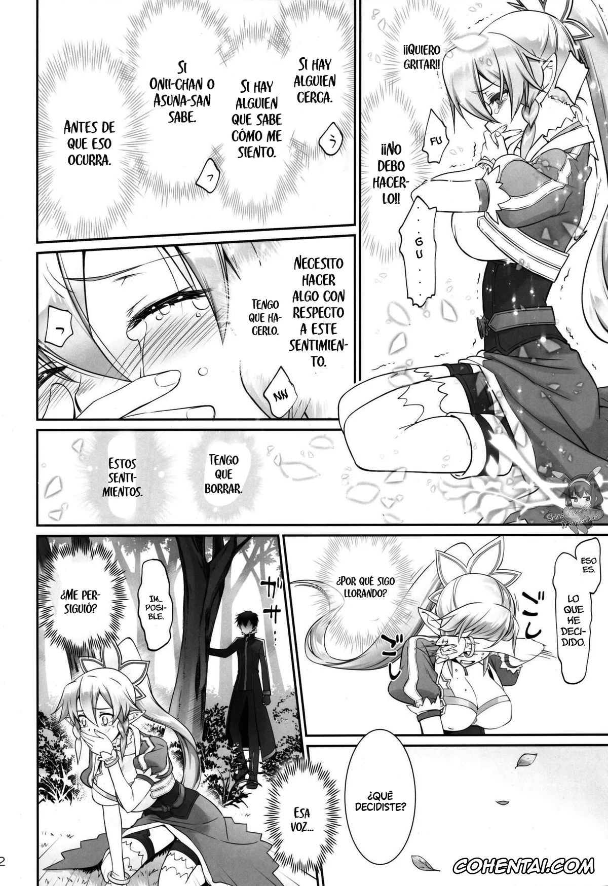 Sword Art Online porno, Kazuto Kirigaya | Kirito porno, Suguha Kirigaya porno, irreversible reaction (Sword Art Online), pagina 11