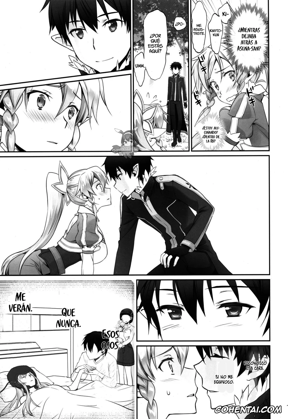 Sword Art Online hentai, Kazuto Kirigaya | Kirito hentai, Suguha Kirigaya hentai, irreversible reaction (Sword Art Online), pagina 12