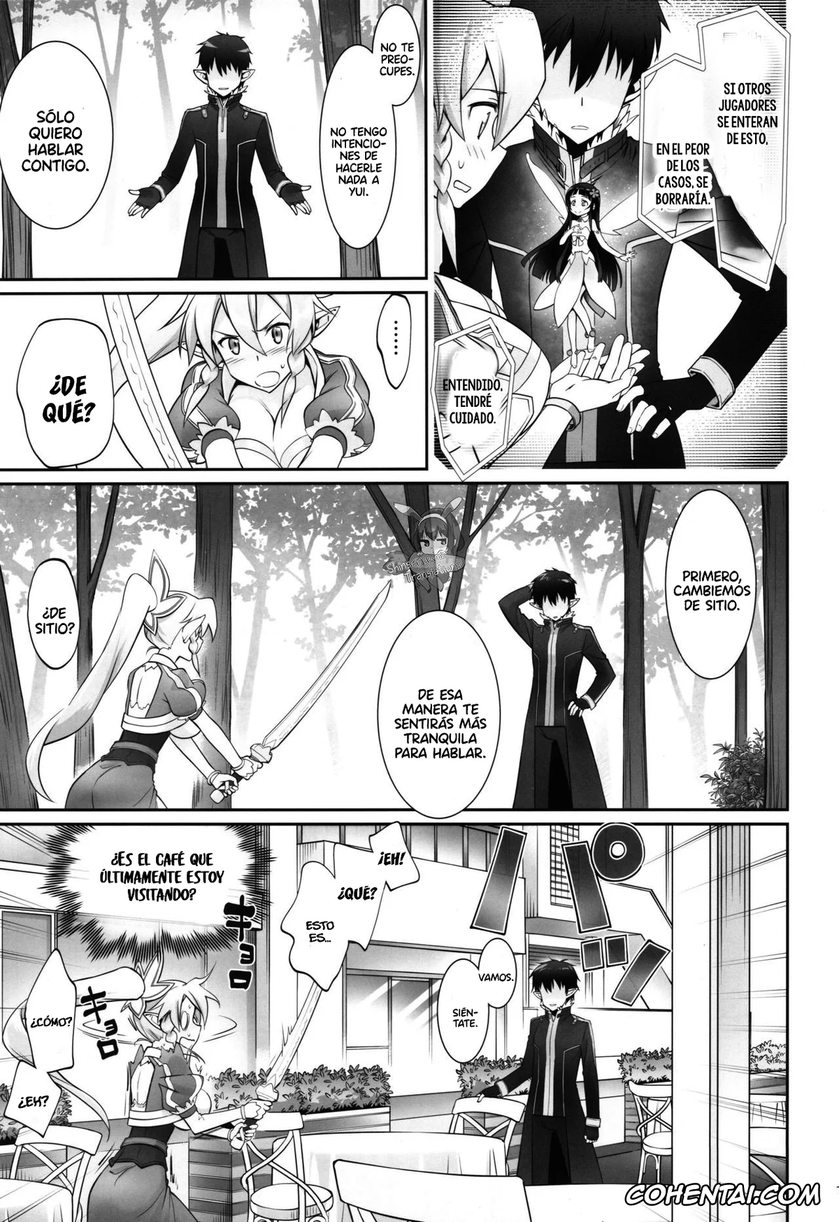 Sword Art Online porno, Kazuto Kirigaya | Kirito porno, Suguha Kirigaya porno, irreversible reaction (Sword Art Online), pagina 14