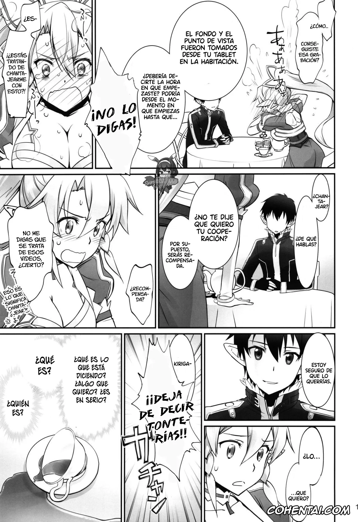 Sword Art Online hentai, Kazuto Kirigaya | Kirito hentai, Suguha Kirigaya hentai, irreversible reaction (Sword Art Online), pagina 18