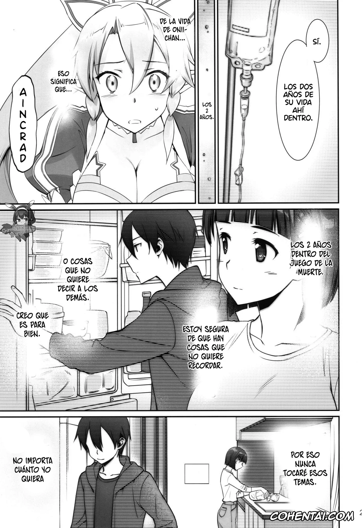 Sword Art Online porno, Kazuto Kirigaya | Kirito porno, Suguha Kirigaya porno, irreversible reaction (Sword Art Online), pagina 20