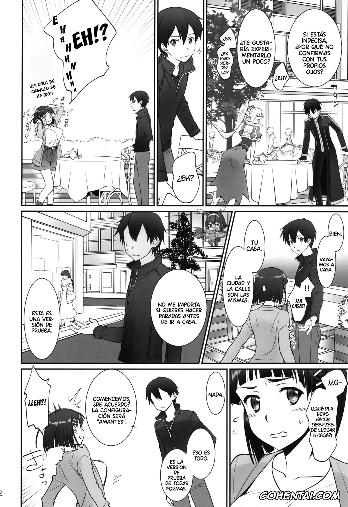 Sword Art Online hentai, Kazuto Kirigaya | Kirito hentai, Suguha Kirigaya hentai, irreversible reaction (Sword Art Online), pagina 21