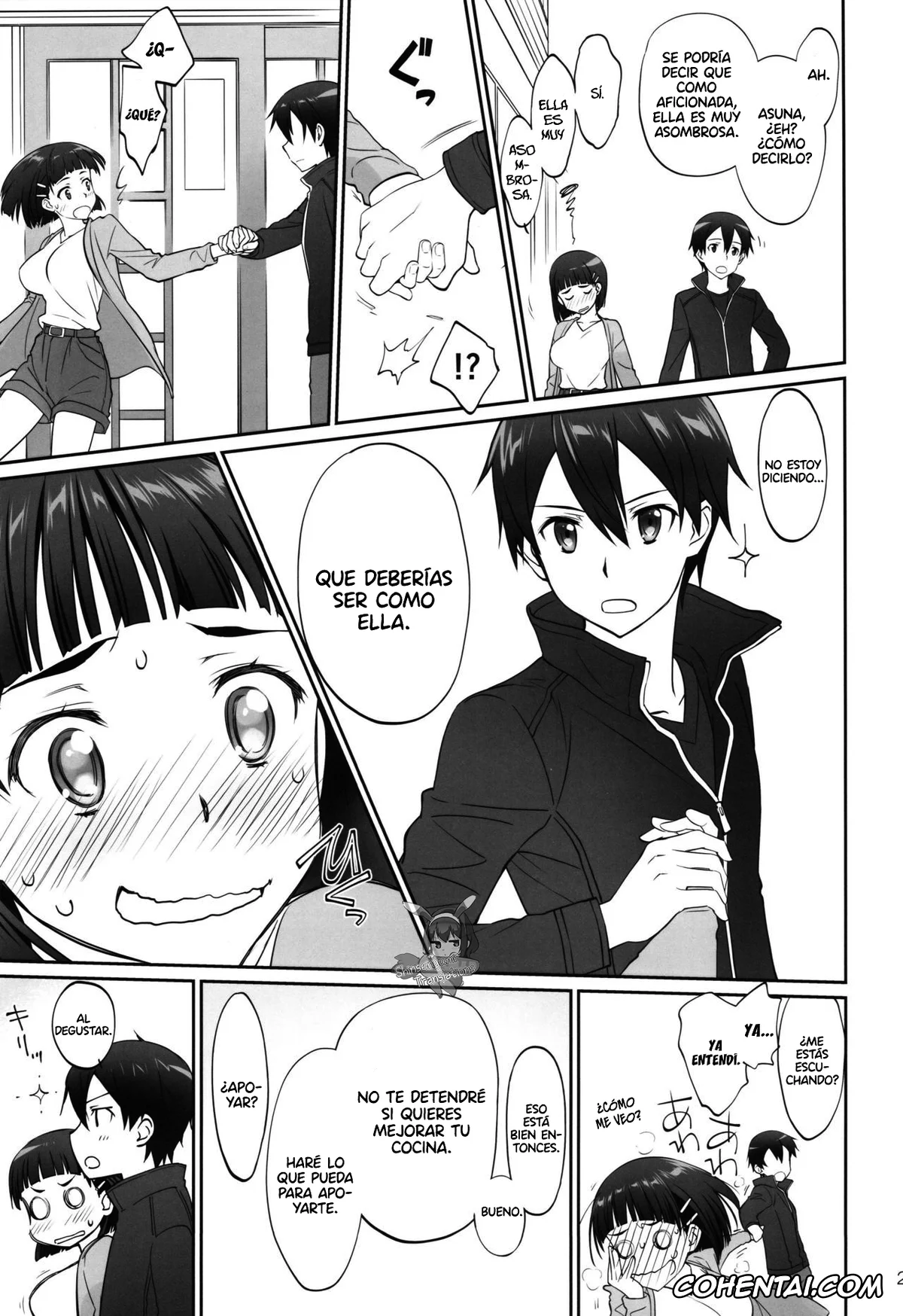 Sword Art Online porno, Kazuto Kirigaya | Kirito porno, Suguha Kirigaya porno, irreversible reaction (Sword Art Online), pagina 26