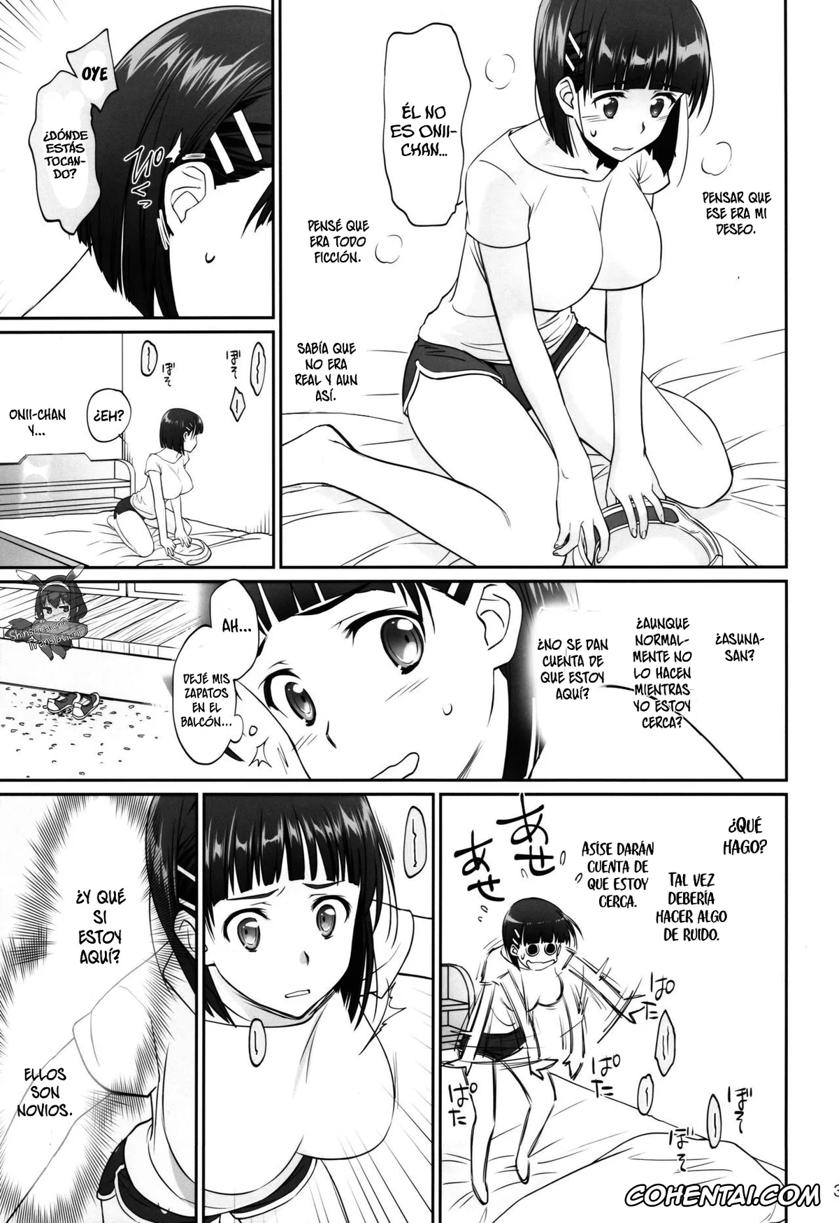 Sword Art Online porno, Kazuto Kirigaya | Kirito porno, Suguha Kirigaya porno, irreversible reaction (Sword Art Online), pagina 38