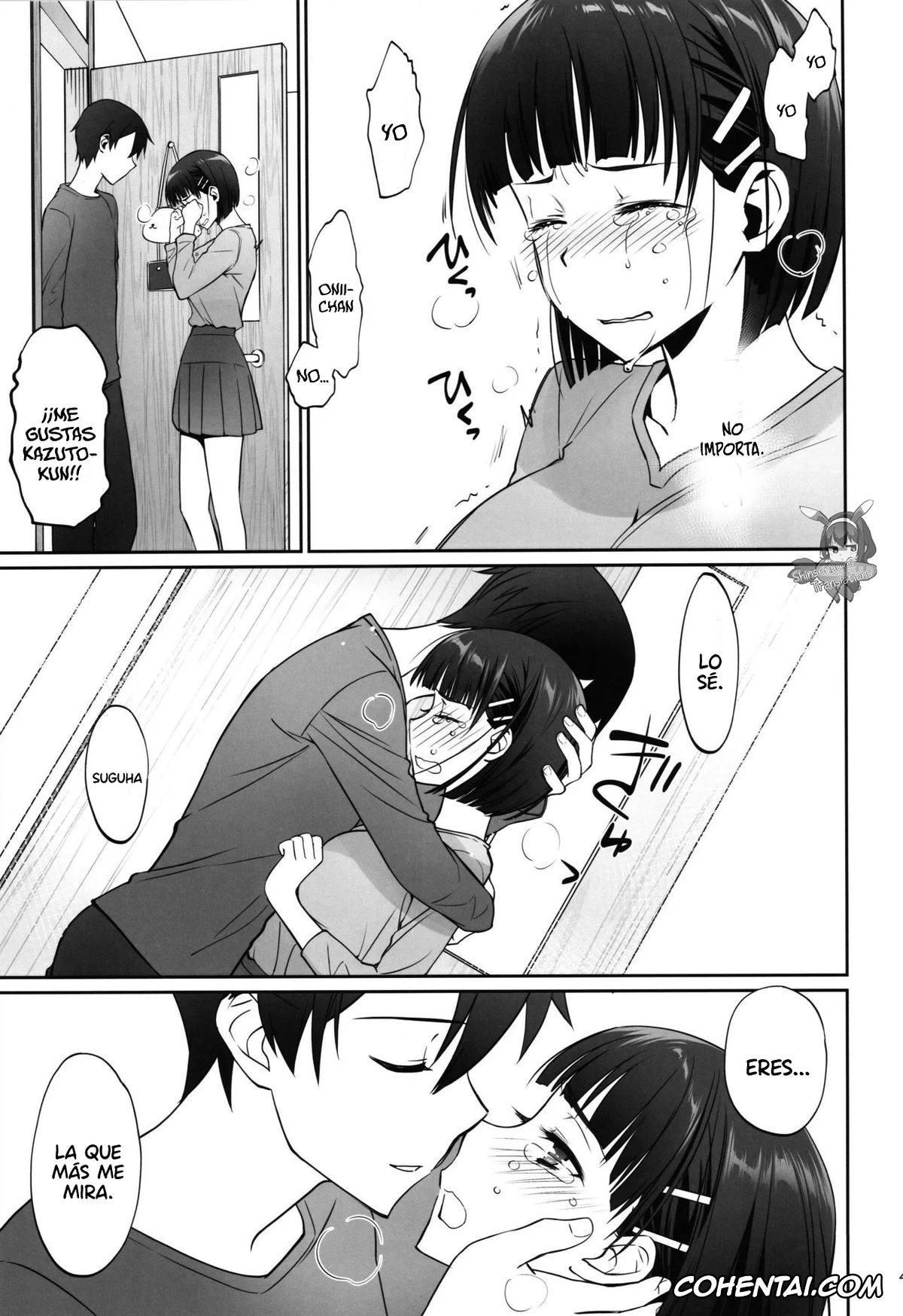 Sword Art Online porno, Kazuto Kirigaya | Kirito porno, Suguha Kirigaya porno, irreversible reaction (Sword Art Online), pagina 44