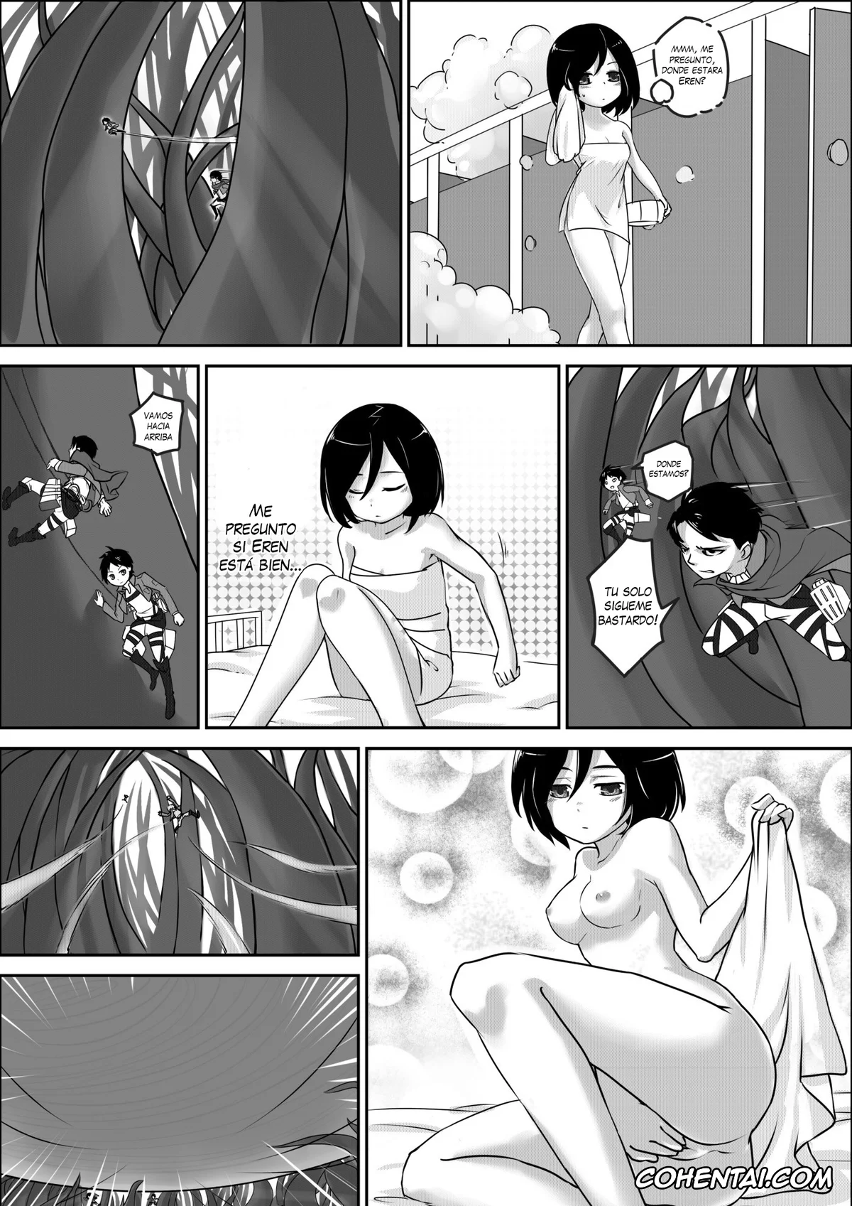 Shingeki No Kyojin | Attack On Titan porno, Eren Jaeger porno, Mikasa Ackerman porno, Sasha Blouse porno, Shingeki no Yoku Onna (Shingeki no Kyojin), pagina 20