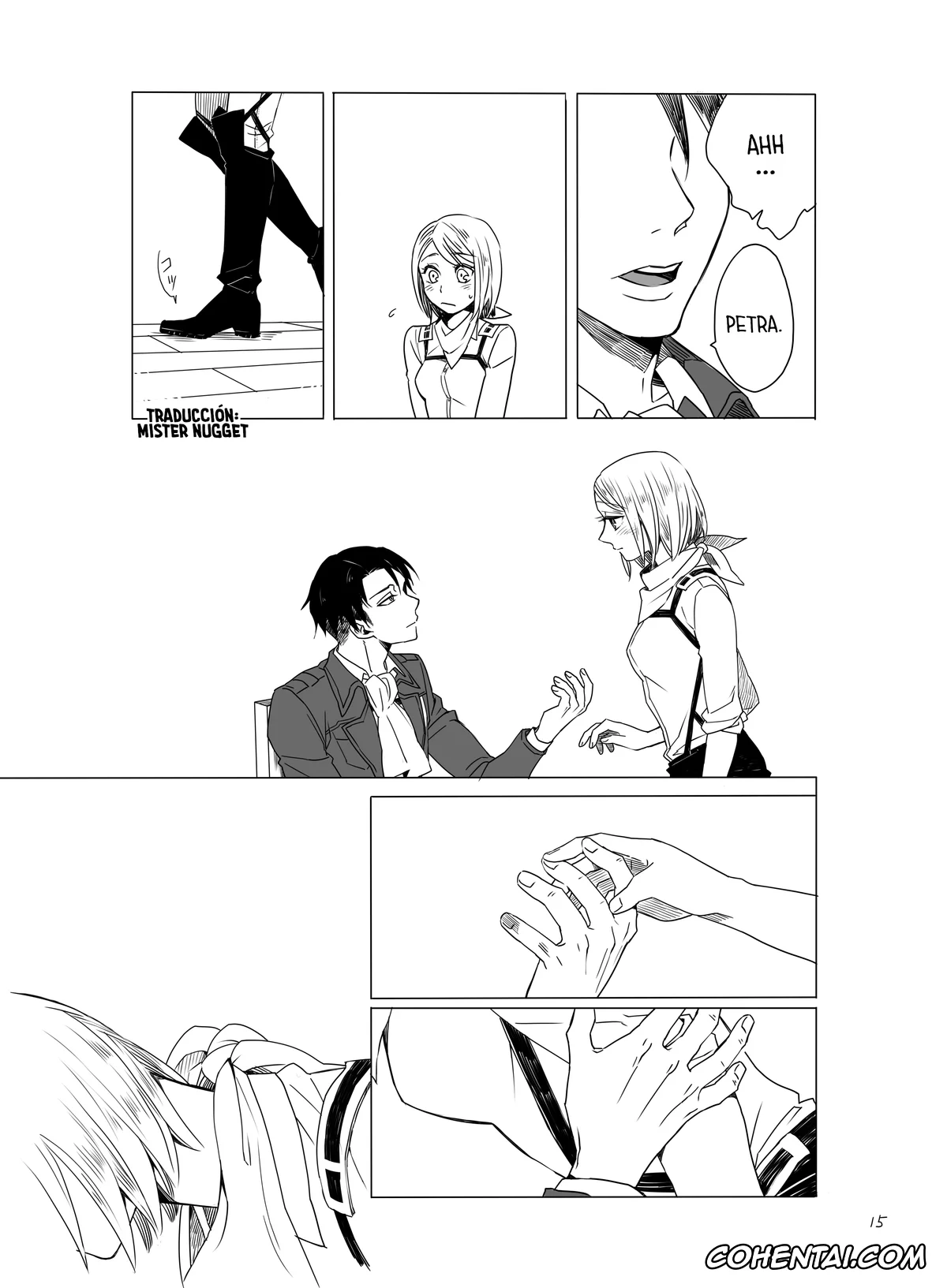 Shingeki No Kyojin | Attack On Titan xxx, Levi Ackerman xxx, Petra Ral xxx, Me Agitan Tus Verdaderas Intenciones Que Me Humedecen (B1325039) (V2) (Shingeki no Kyojin), pagina 13