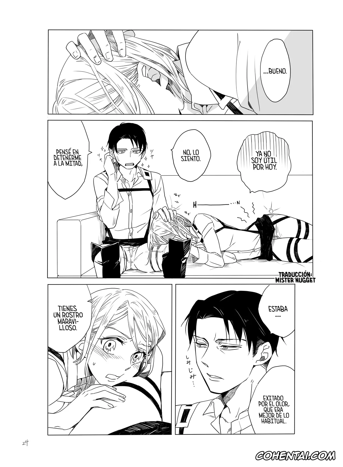 Shingeki No Kyojin | Attack On Titan xxx, Levi Ackerman xxx, Petra Ral xxx, Me Agitan Tus Verdaderas Intenciones Que Me Humedecen (B1325039) (V2) (Shingeki no Kyojin), pagina 22