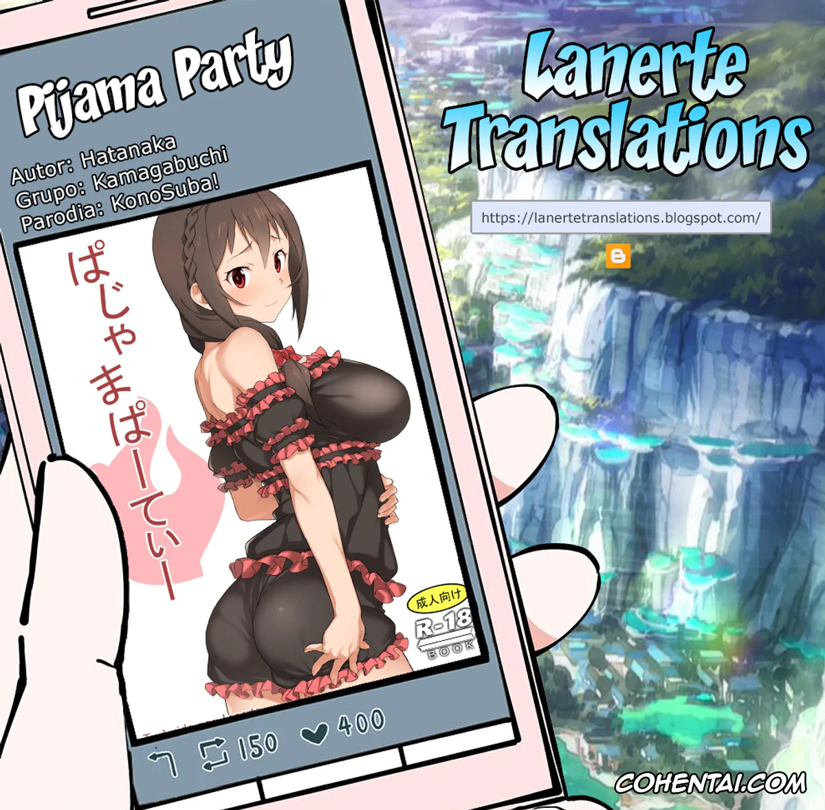 Kono Subarashii Sekai ni Syukufuku o! porno, Yunyun porno, Pajama Party (Kono Subarashii Sekai ni Syukufuku o!), pagina 20