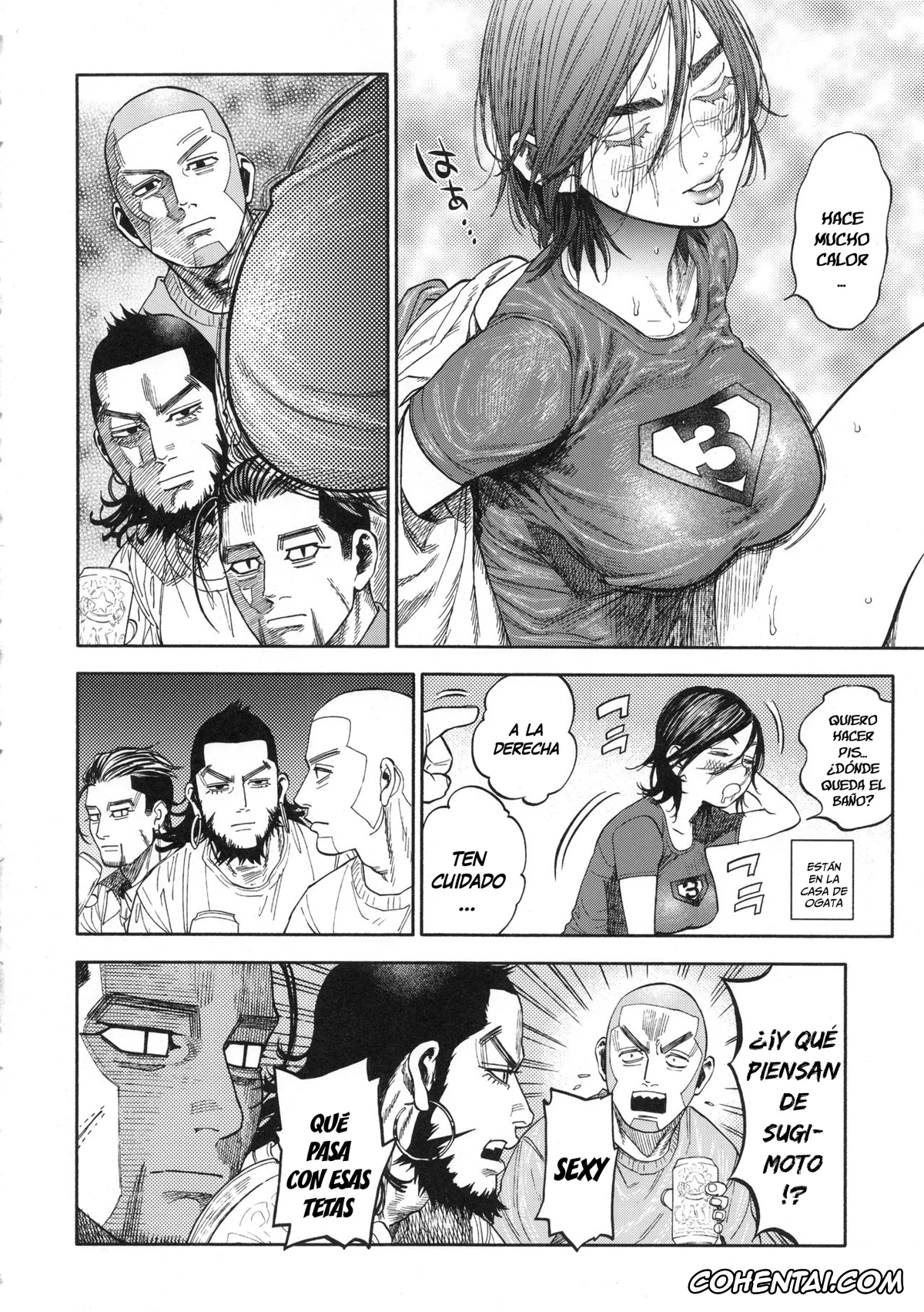 Golden Kamuy hentai, Hyakunosuke Ogata hentai, Kiroranke hentai, Saichi Sugimoto hentai, Yoshitake Shiraishi hentai, Sugimoto-san to Rakko Nabe Shiyou. (Golden Kamuy), pagina 3