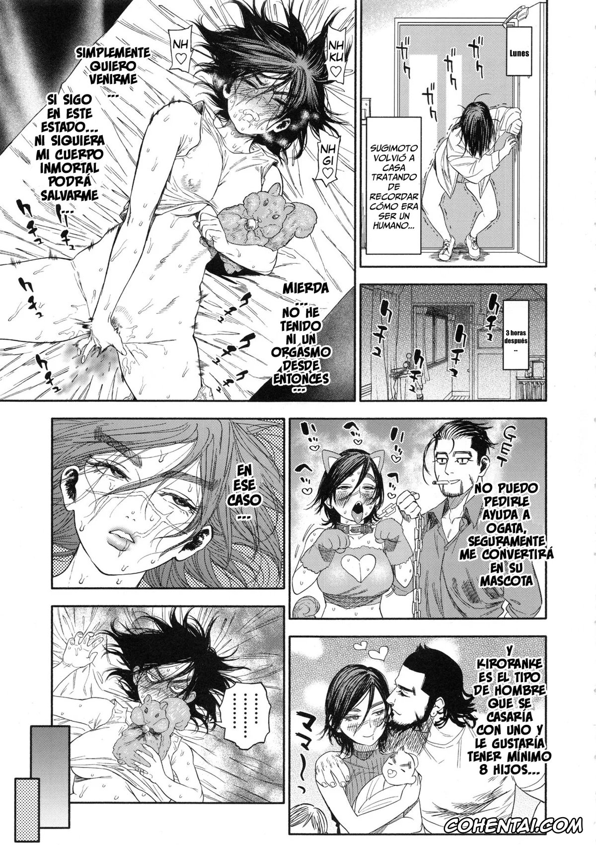 Golden Kamuy xxx, Hyakunosuke Ogata xxx, Kiroranke xxx, Saichi Sugimoto xxx, Yoshitake Shiraishi xxx, Sugimoto-san to Rakko Nabe Shiyou. (Golden Kamuy), pagina 34