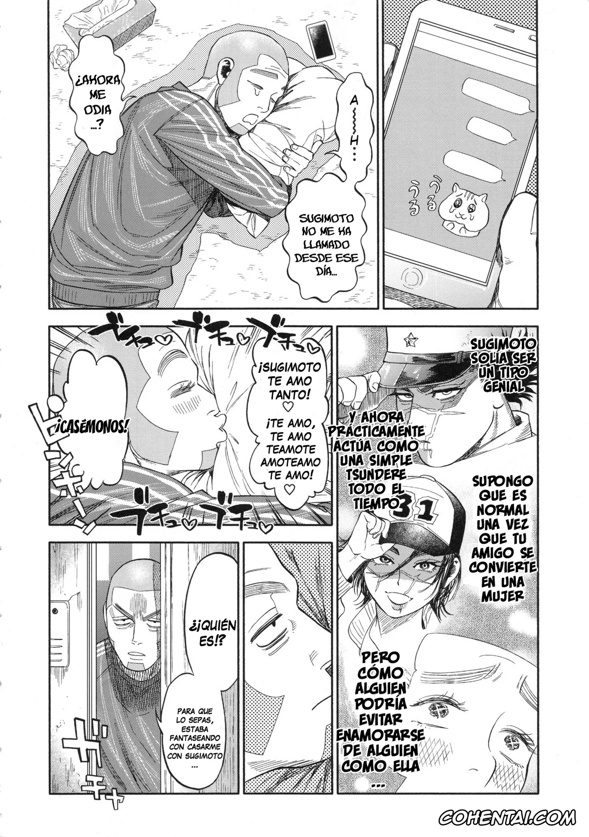 Golden Kamuy porno, Hyakunosuke Ogata porno, Kiroranke porno, Saichi Sugimoto porno, Yoshitake Shiraishi porno, Sugimoto-san to Rakko Nabe Shiyou. (Golden Kamuy), pagina 35