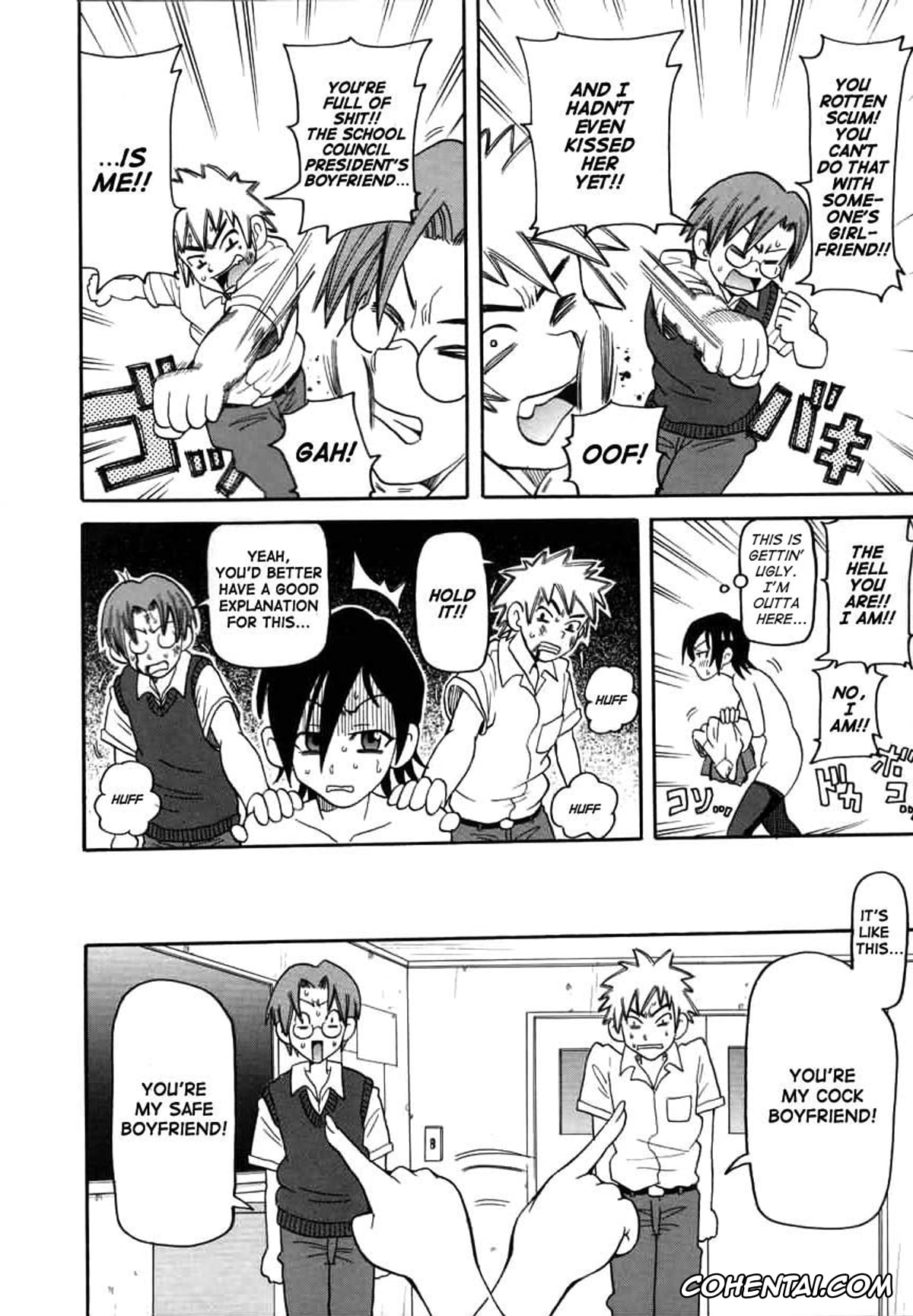 Manga xxx, Tankoubon xxx, Chou Monzetsu Curriculum, pagina 10