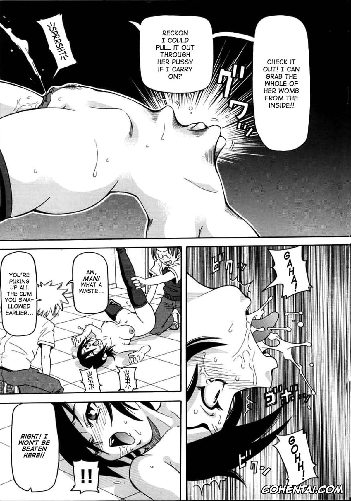 Manga hentai, Tankoubon hentai, Chou Monzetsu Curriculum, pagina 15