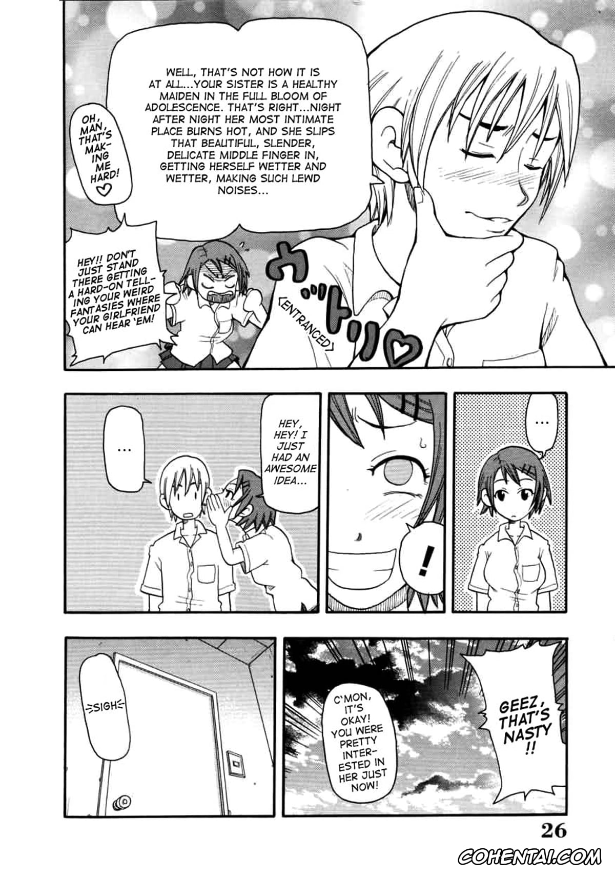 Manga porno, Tankoubon porno, Chou Monzetsu Curriculum, pagina 26