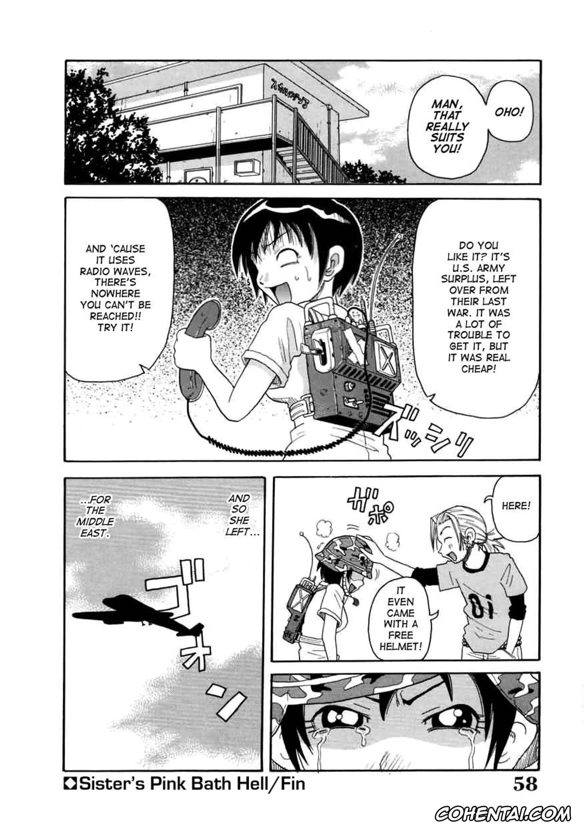 Manga xxx, Tankoubon xxx, Chou Monzetsu Curriculum, pagina 58