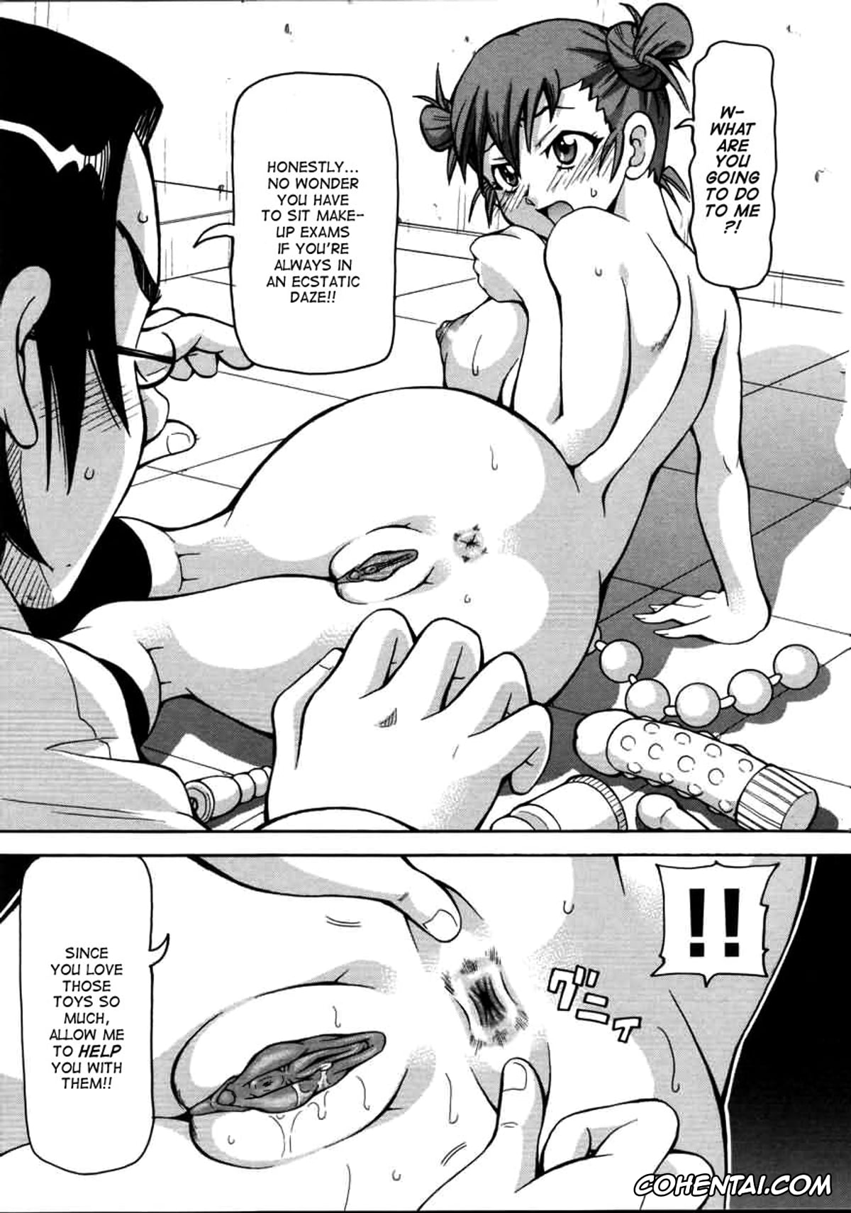 Manga porno, Tankoubon porno, Chou Monzetsu Curriculum, pagina 65