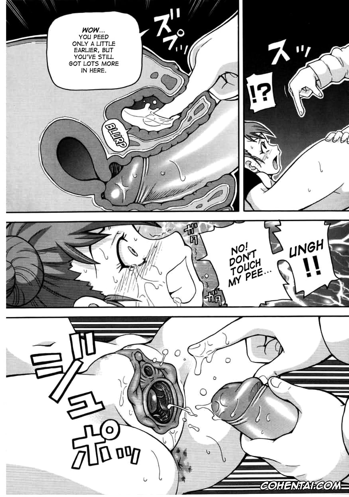 Manga porno, Tankoubon porno, Chou Monzetsu Curriculum, pagina 74
