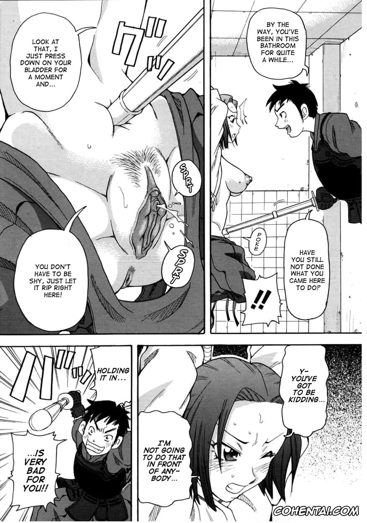 Manga porno, Tankoubon porno, Chou Monzetsu Curriculum, pagina 83