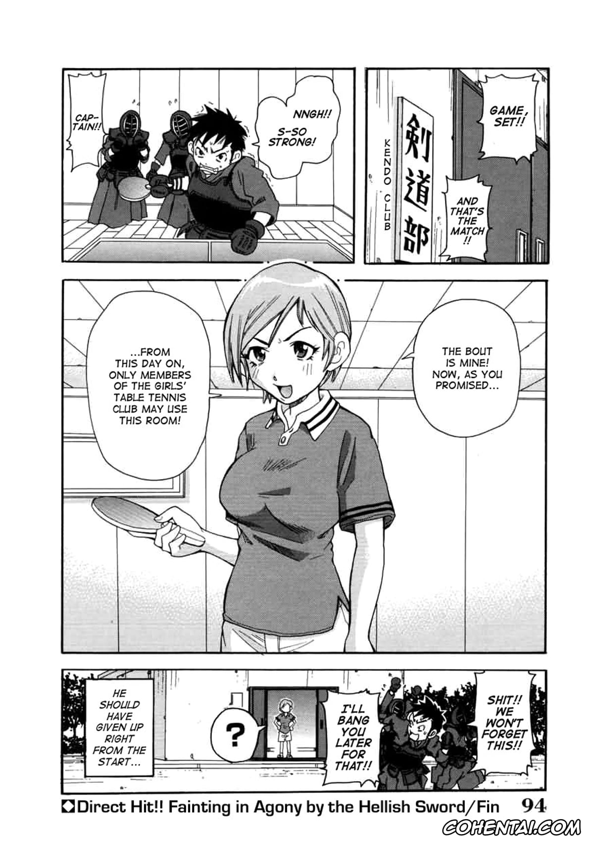 Manga xxx, Tankoubon xxx, Chou Monzetsu Curriculum, pagina 94