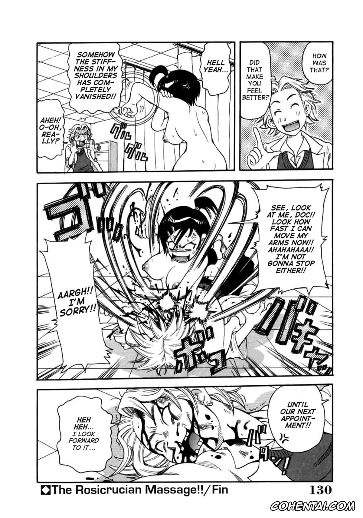 Manga xxx, Tankoubon xxx, Chou Monzetsu Curriculum, pagina 130