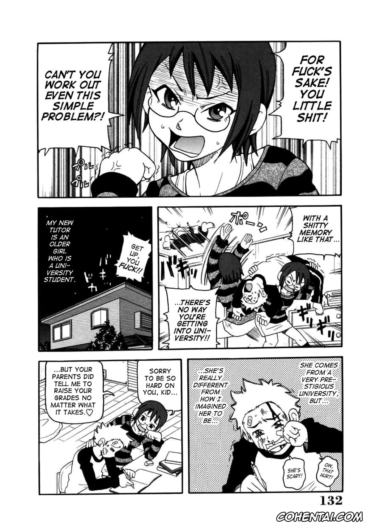 Manga hentai, Tankoubon hentai, Chou Monzetsu Curriculum, pagina 132