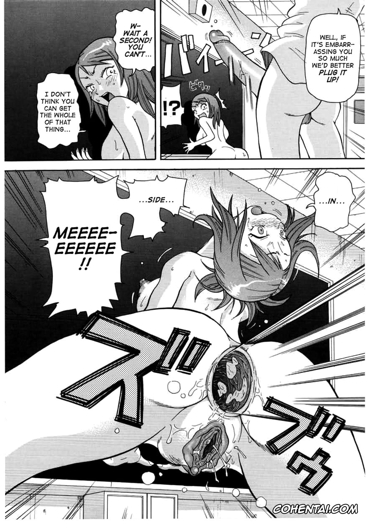 Manga porno, Tankoubon porno, Chou Monzetsu Curriculum, pagina 158