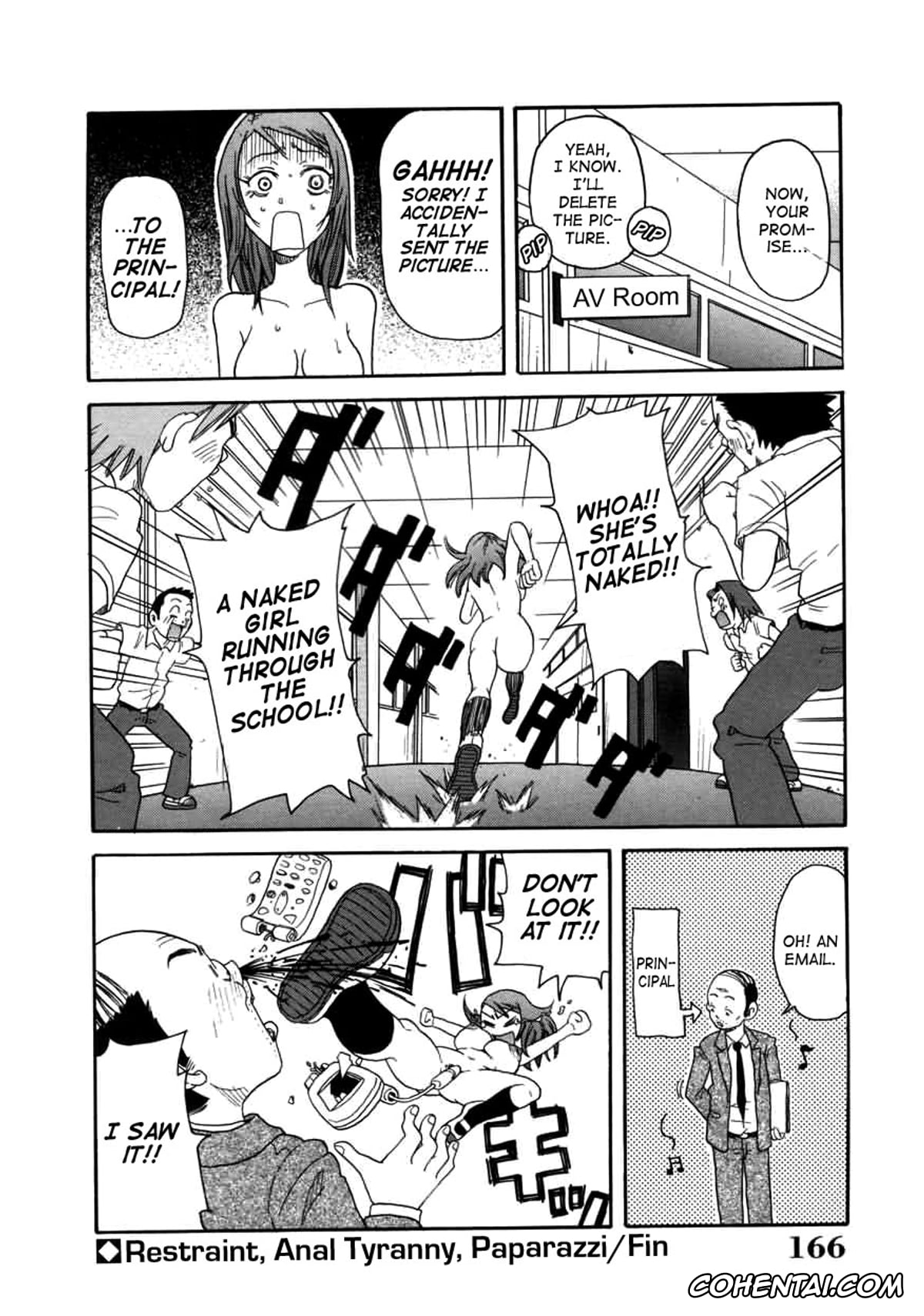 Manga xxx, Tankoubon xxx, Chou Monzetsu Curriculum, pagina 166