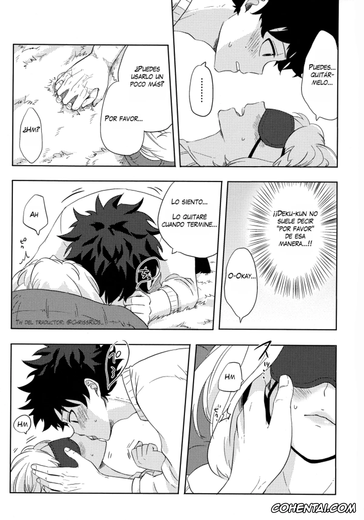 My Hero Academia | Boku No Hero Academia porno, Izuku Midoriya porno, Ochako Uraraka porno, Mekakushi Tea Time (Boku no Hero Academia), pagina 8