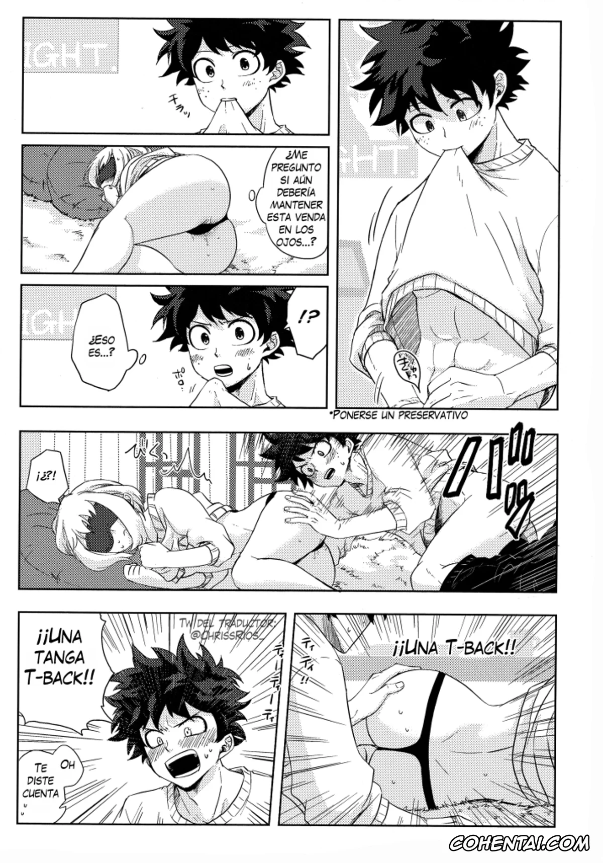 My Hero Academia | Boku No Hero Academia porno, Izuku Midoriya porno, Ochako Uraraka porno, Mekakushi Tea Time (Boku no Hero Academia), pagina 14
