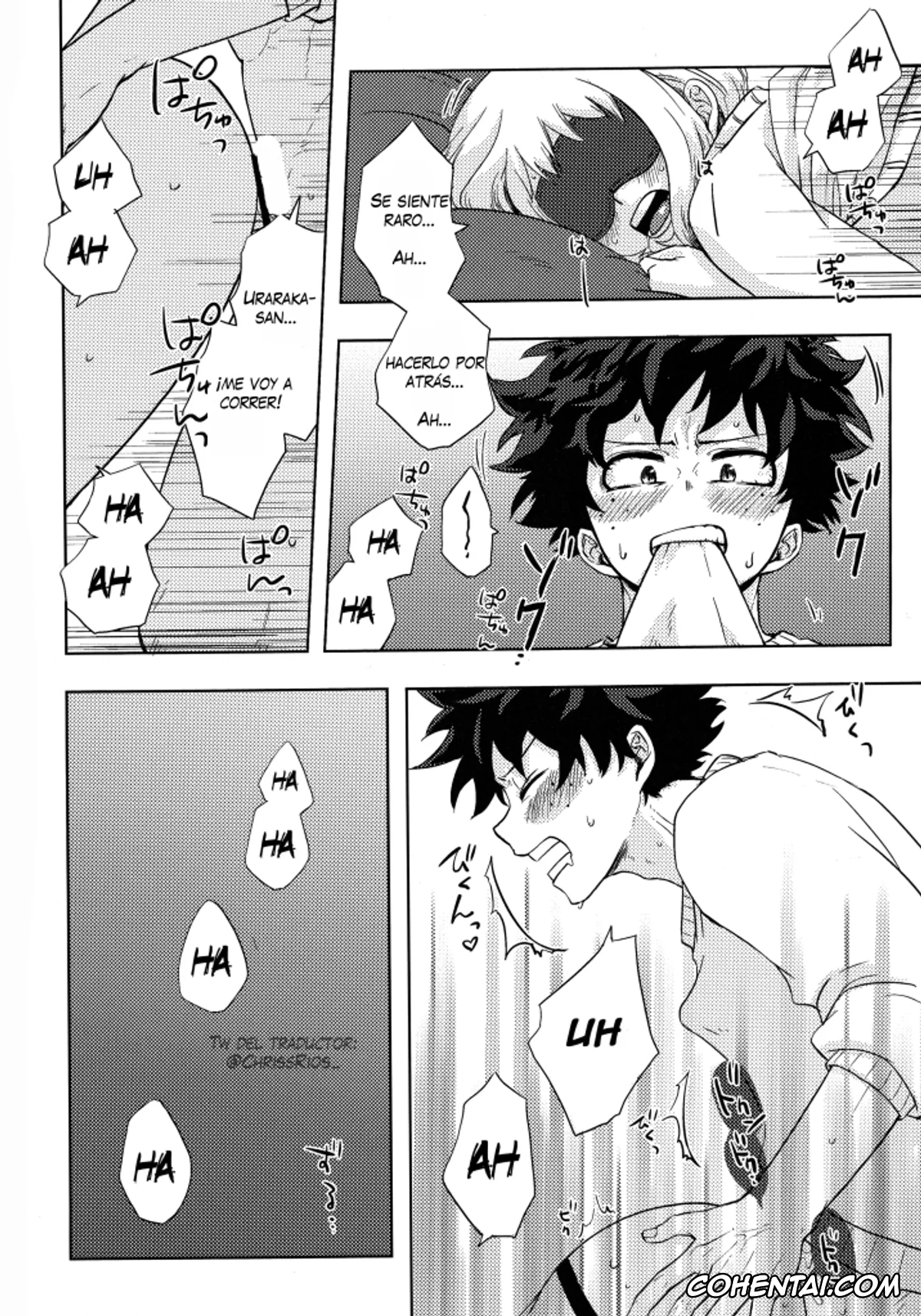 My Hero Academia | Boku No Hero Academia porno, Izuku Midoriya porno, Ochako Uraraka porno, Mekakushi Tea Time (Boku no Hero Academia), pagina 17