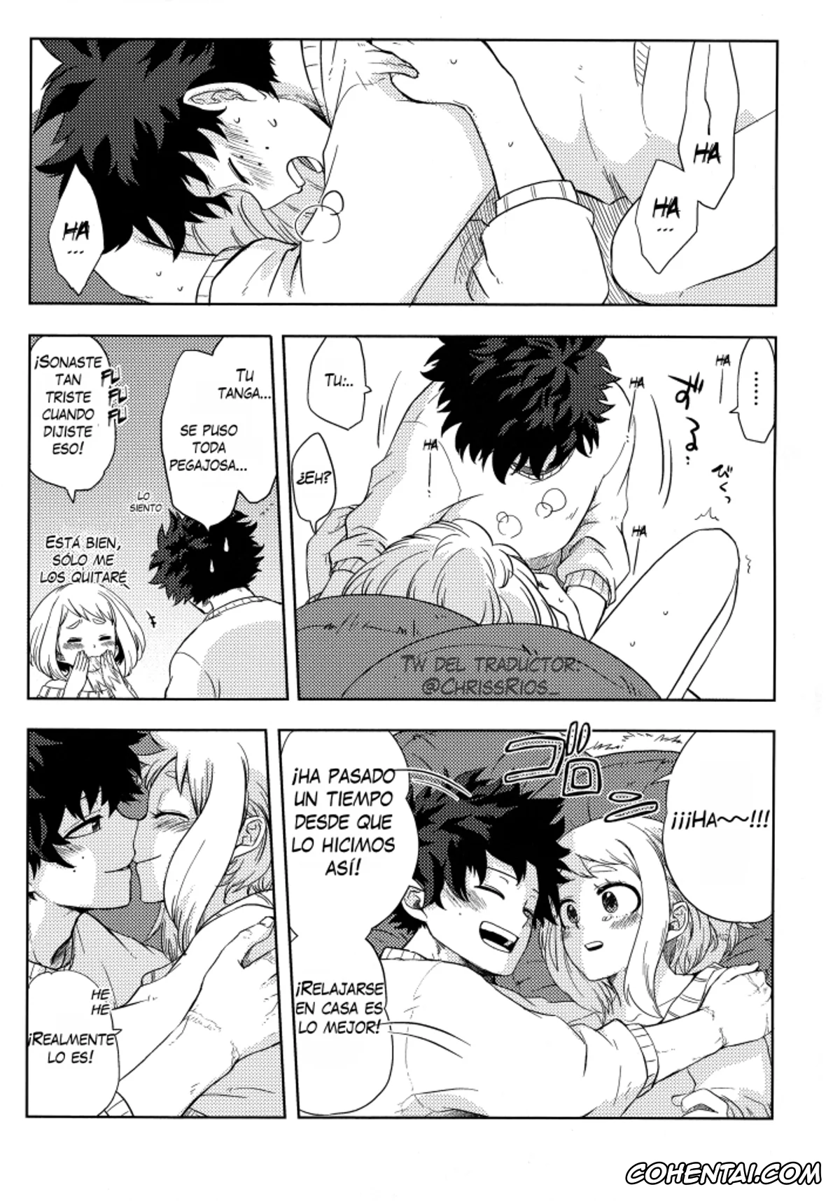 My Hero Academia | Boku No Hero Academia xxx, Izuku Midoriya xxx, Ochako Uraraka xxx, Mekakushi Tea Time (Boku no Hero Academia), pagina 22