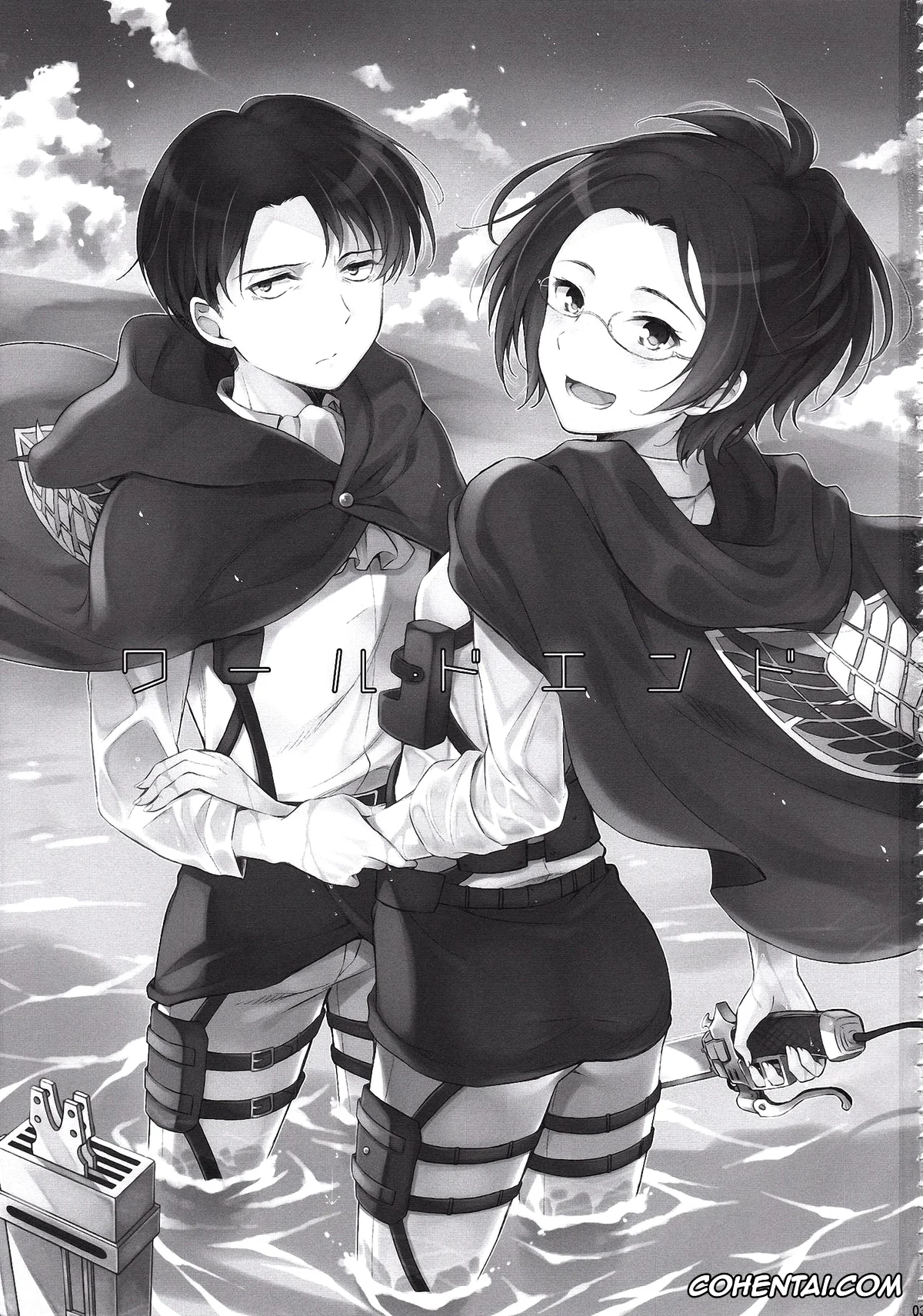 Shingeki No Kyojin | Attack On Titan hentai, Hange Zoe hentai, Levi Ackerman hentai, World End (Shingeki no Kyojin), pagina 3