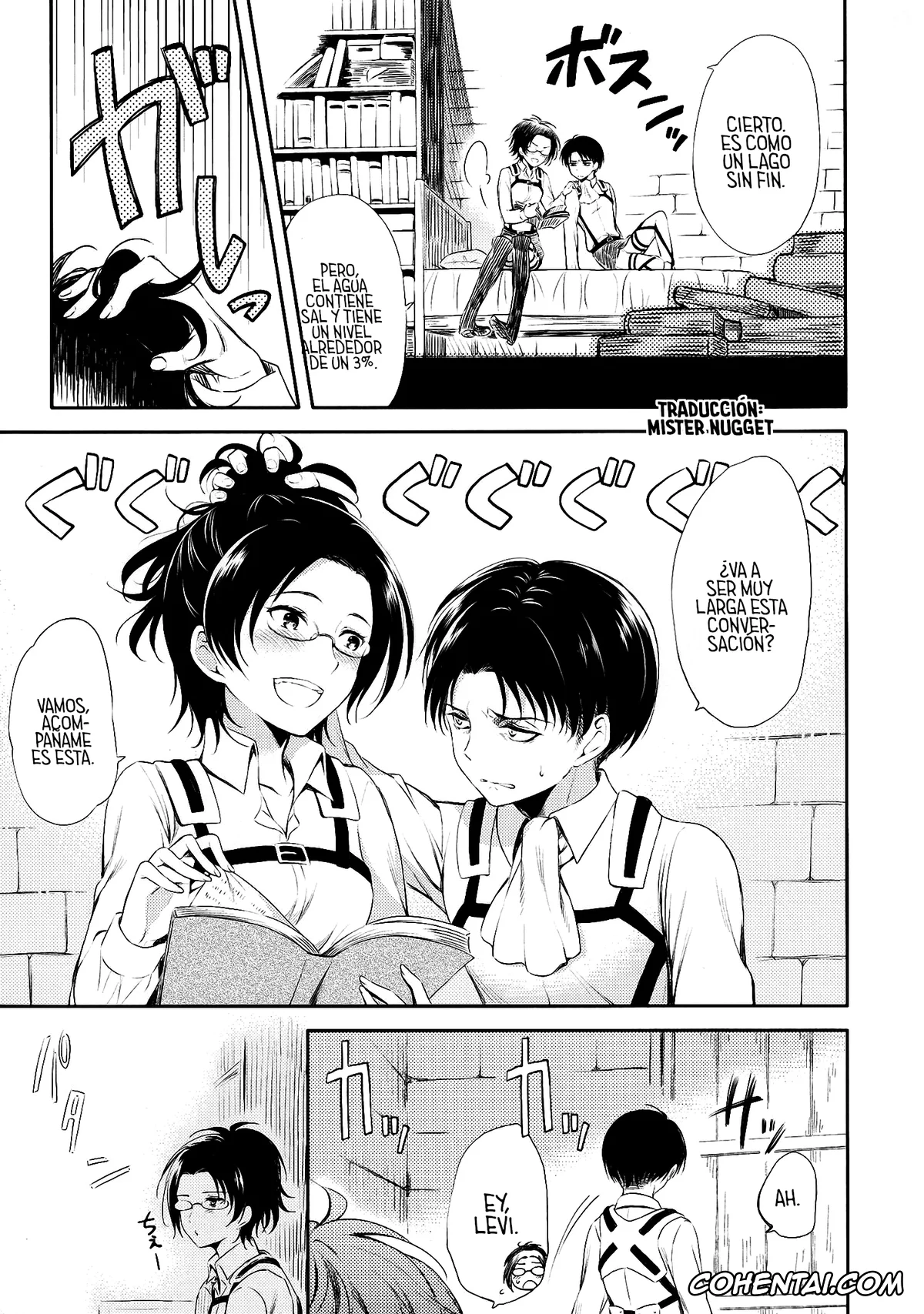 Shingeki No Kyojin | Attack On Titan xxx, Hange Zoe xxx, Levi Ackerman xxx, World End (Shingeki no Kyojin), pagina 7