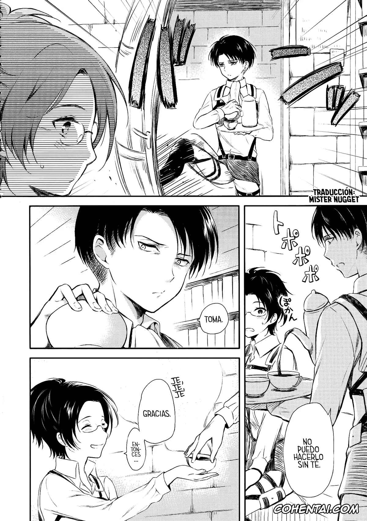 Shingeki No Kyojin | Attack On Titan porno, Hange Zoe porno, Levi Ackerman porno, World End (Shingeki no Kyojin), pagina 8