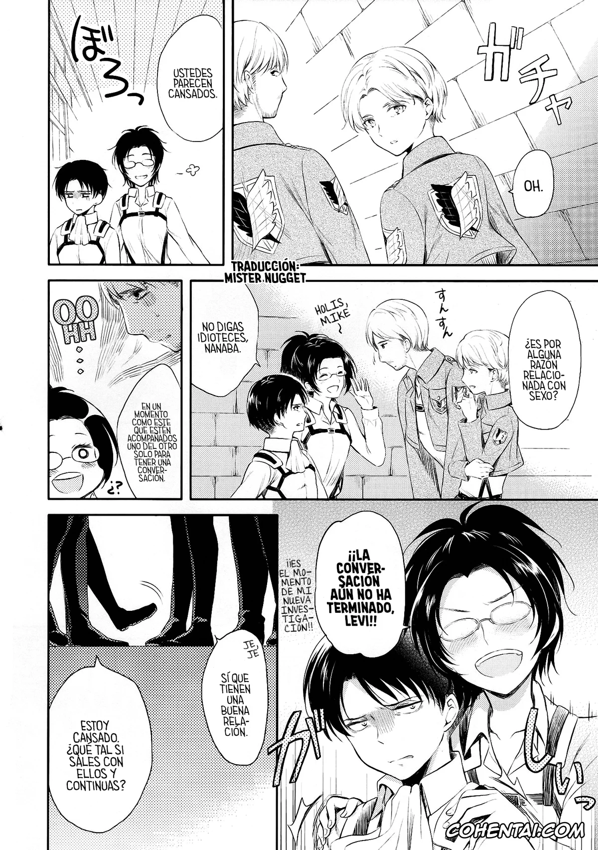 Shingeki No Kyojin | Attack On Titan xxx, Hange Zoe xxx, Levi Ackerman xxx, World End (Shingeki no Kyojin), pagina 10