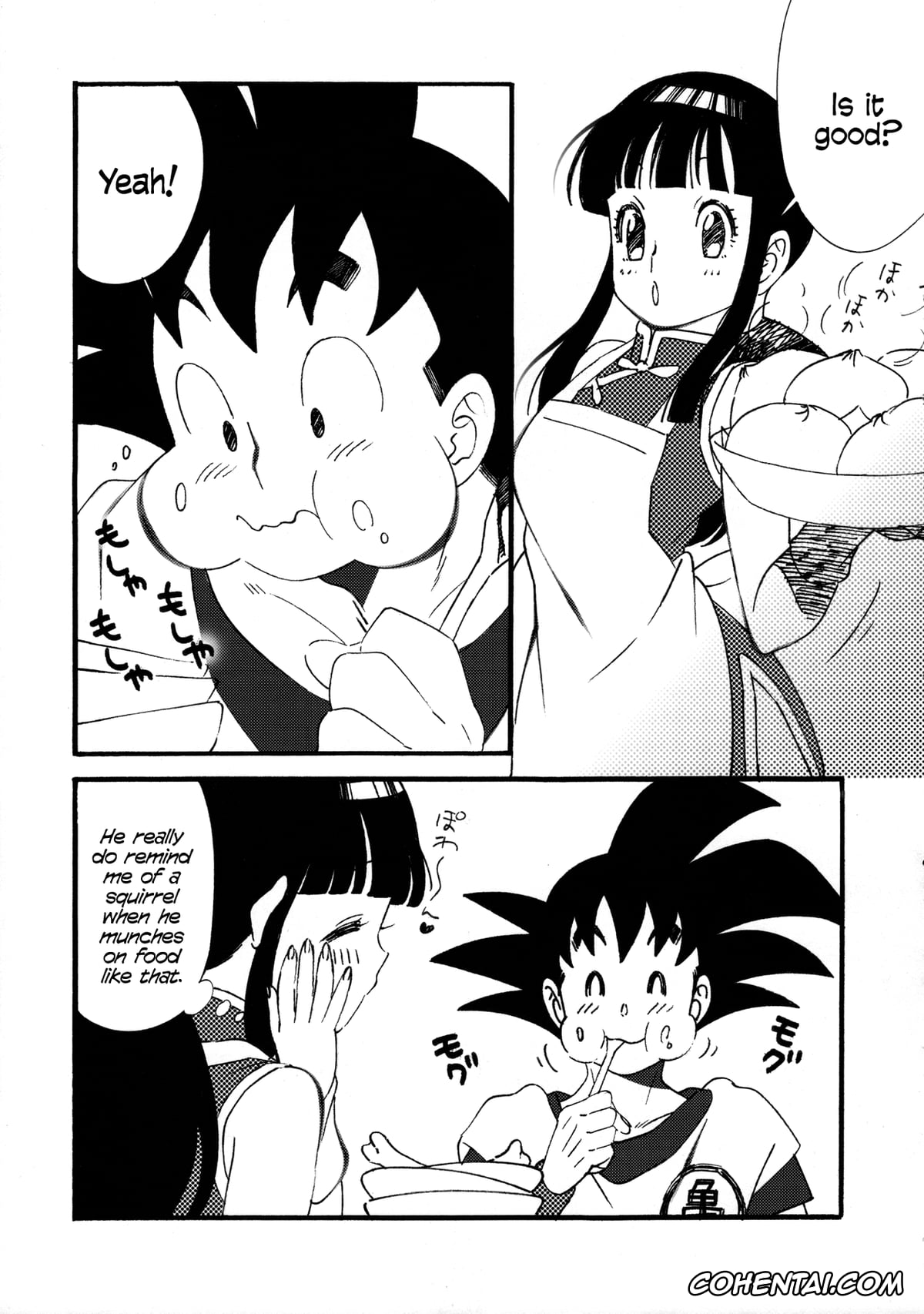 Dragon Ball hentai, Chi Chi hentai, Son Goku hentai, Ora no Iukoto o Kikinasai! (Dragon Ball), pagina 9