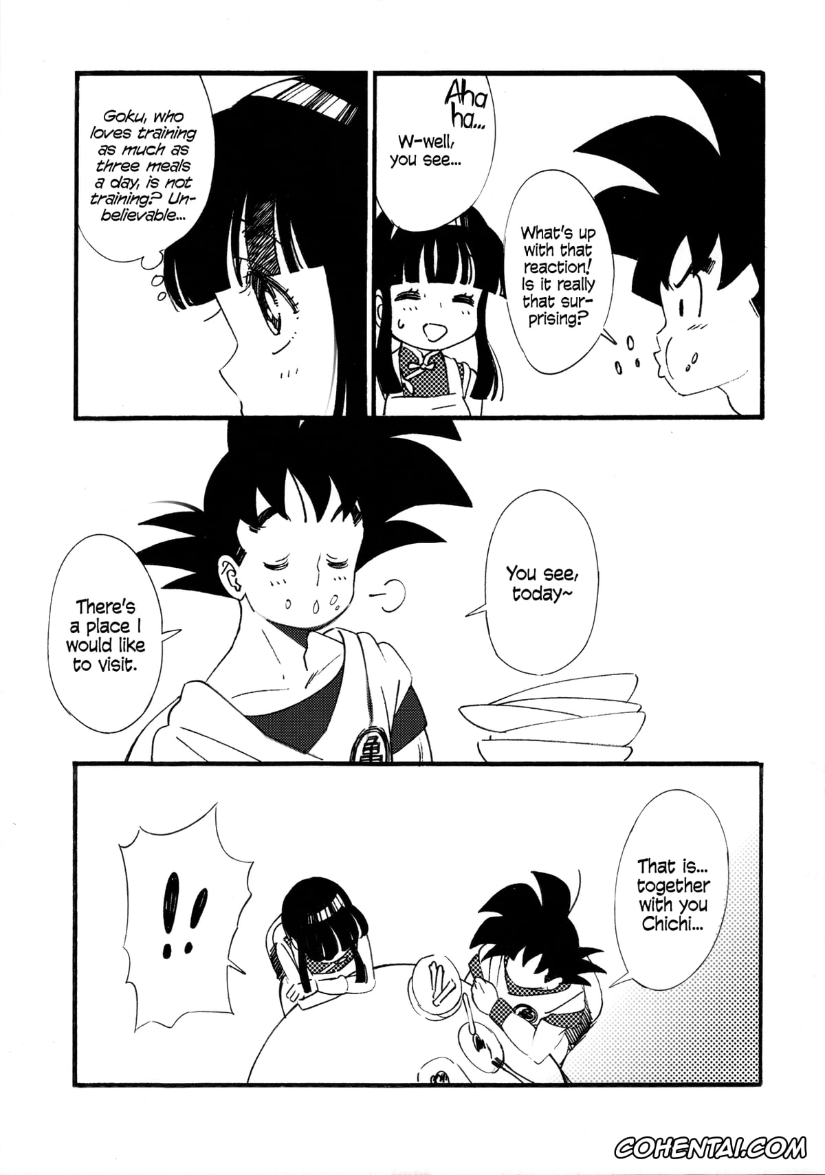 Dragon Ball porno, Chi Chi porno, Son Goku porno, Ora no Iukoto o Kikinasai! (Dragon Ball), pagina 11