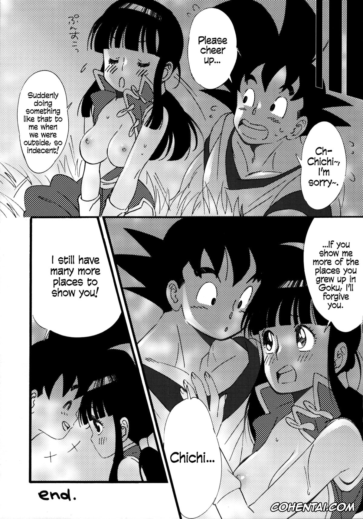 Dragon Ball hentai, Chi Chi hentai, Son Goku hentai, Ora no Iukoto o Kikinasai! (Dragon Ball), pagina 21