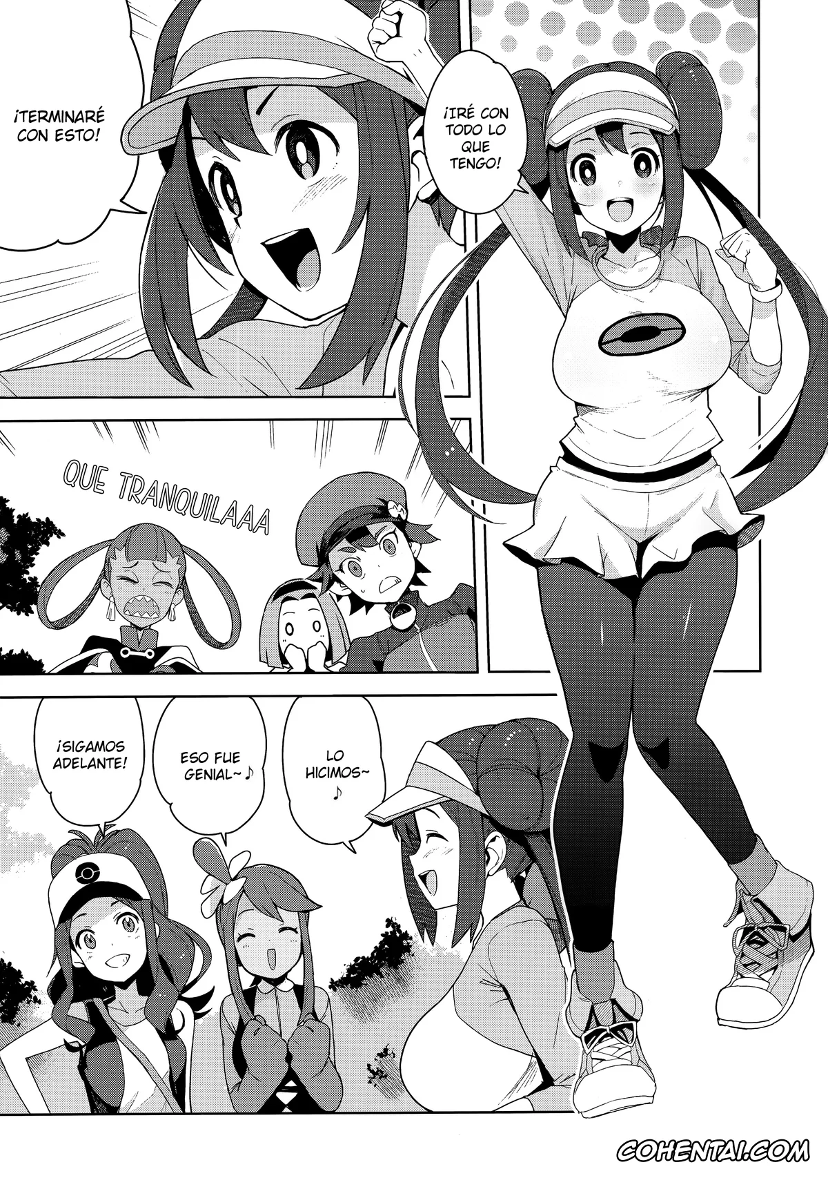 Pokemon | Pocket Monsters porno, Rosa porno, Tabi no Kiroku ni (Pokémon Masters), pagina 2