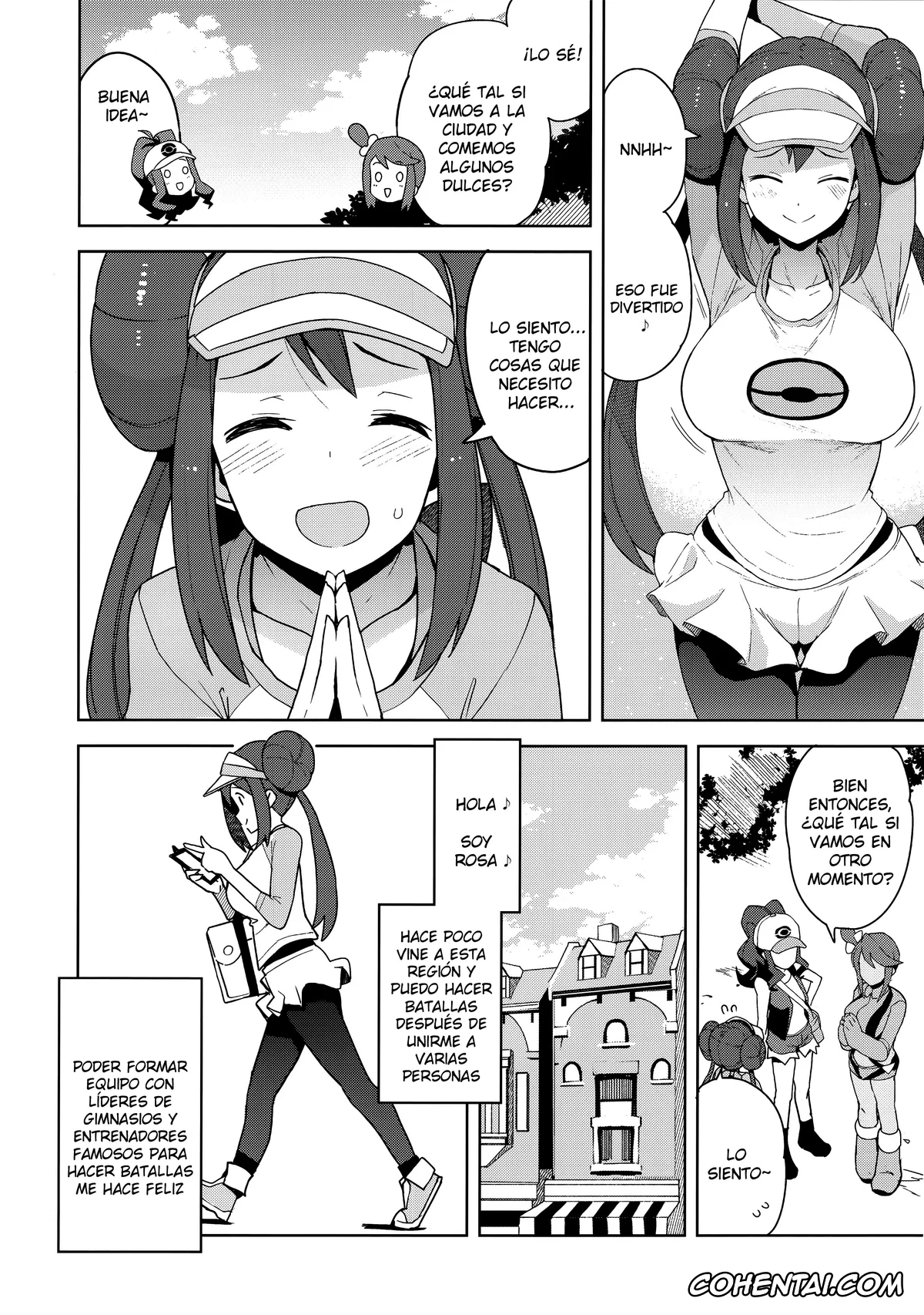 Pokemon | Pocket Monsters hentai, Rosa hentai, Tabi no Kiroku ni (Pokémon Masters), pagina 3