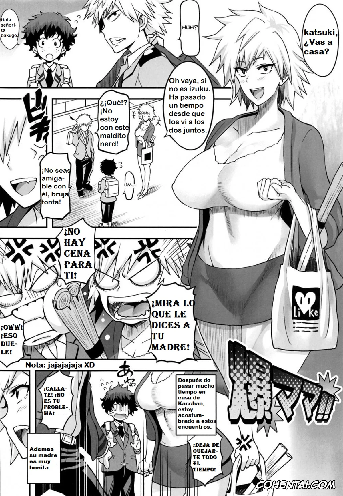 My Hero Academia | Boku No Hero Academia hentai, Izuku Midoriya hentai, Mitsuki Bakugou hentai, Bakumama!! (Boku no Hero Academia), pagina 3