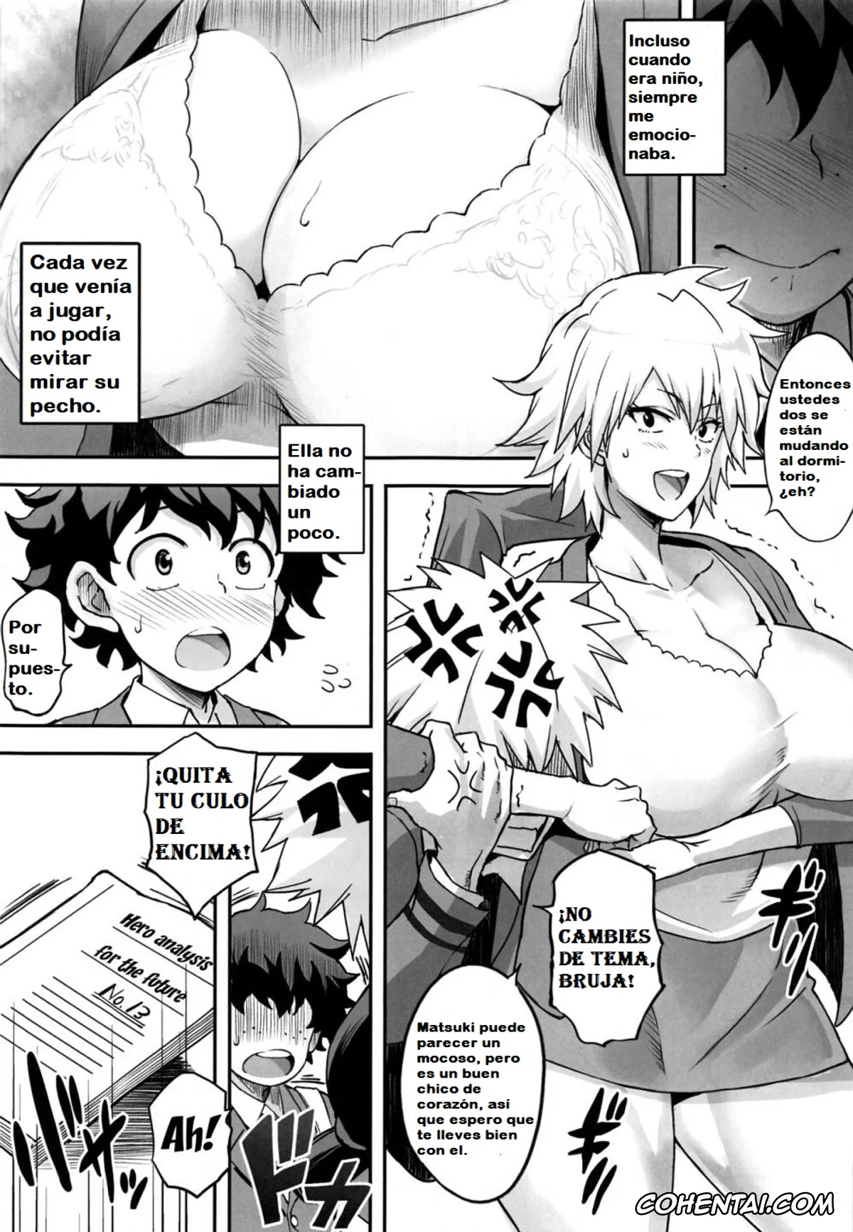 My Hero Academia | Boku No Hero Academia xxx, Izuku Midoriya xxx, Mitsuki Bakugou xxx, Bakumama!! (Boku no Hero Academia), pagina 4