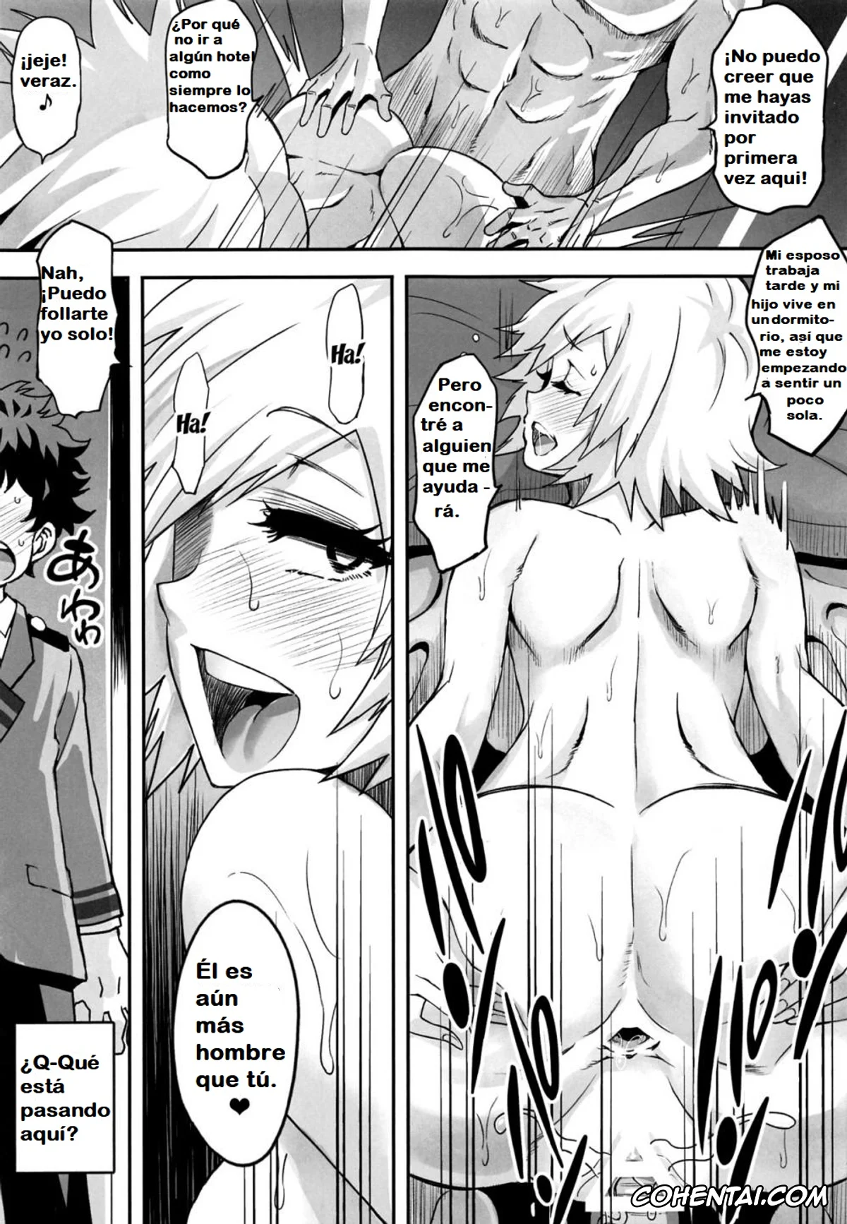 My Hero Academia | Boku No Hero Academia porno, Izuku Midoriya porno, Mitsuki Bakugou porno, Bakumama!! (Boku no Hero Academia), pagina 8