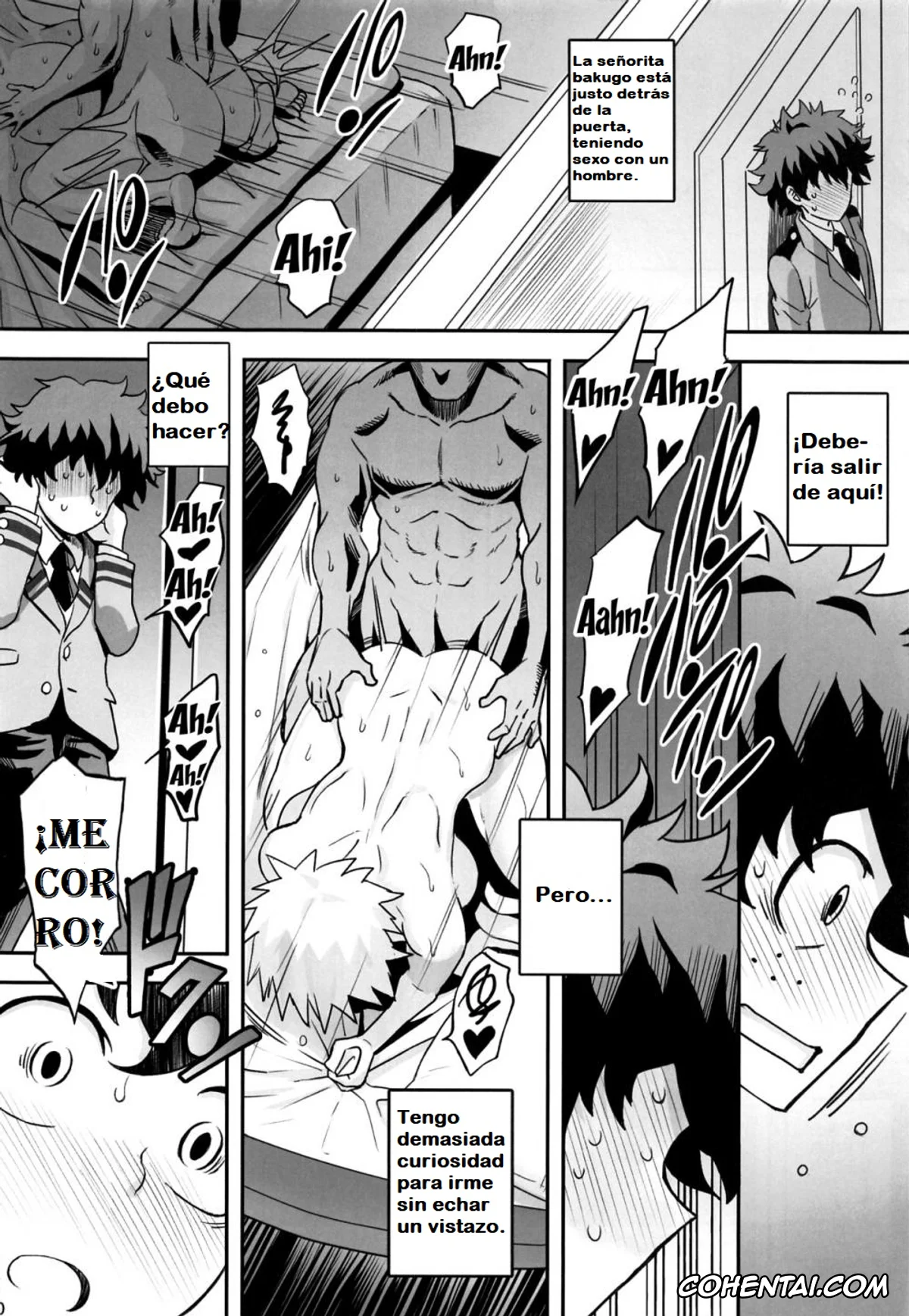 My Hero Academia | Boku No Hero Academia hentai, Izuku Midoriya hentai, Mitsuki Bakugou hentai, Bakumama!! (Boku no Hero Academia), pagina 9