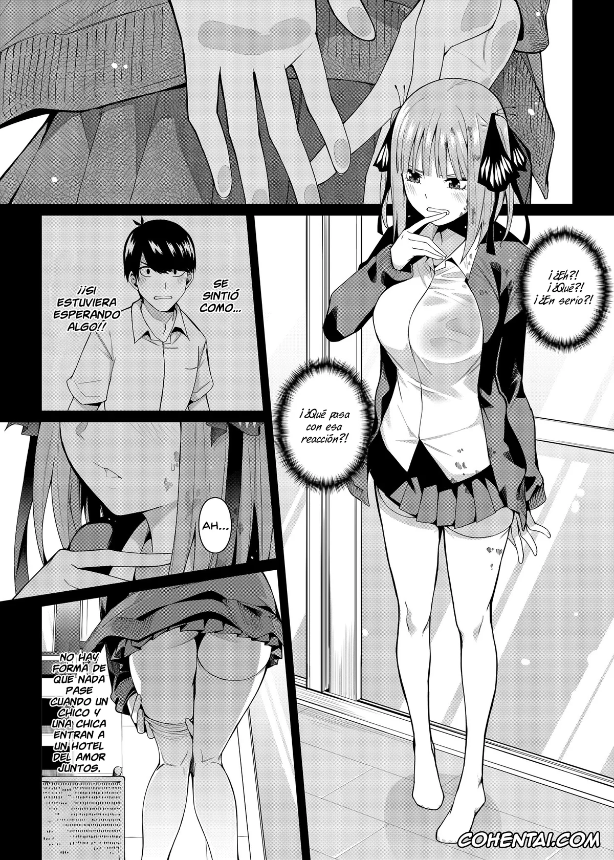 Gotoubun No Hanayome | The Quintessential Quintuplets hentai, Fuutarou Uesugi hentai, Miku Nakano hentai, Nino Nakano hentai, Nibun no Yuudou (Gotoubun no Hanayome), pagina 9