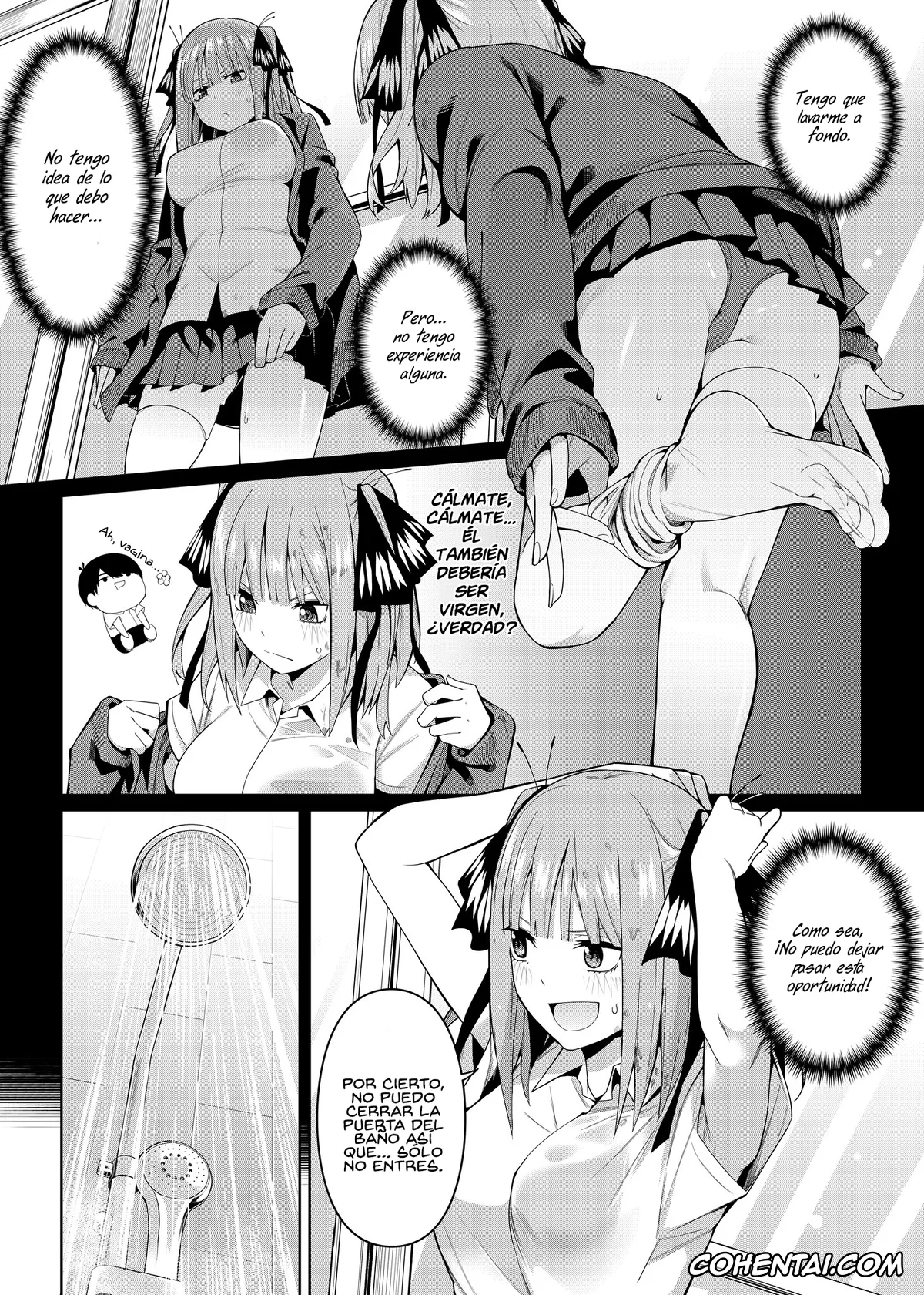 Gotoubun No Hanayome | The Quintessential Quintuplets xxx, Fuutarou Uesugi xxx, Miku Nakano xxx, Nino Nakano xxx, Nibun no Yuudou (Gotoubun no Hanayome), pagina 10