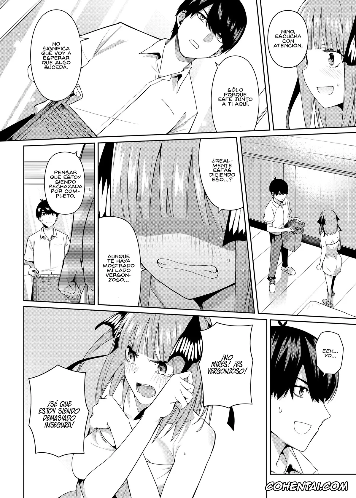 Gotoubun No Hanayome | The Quintessential Quintuplets xxx, Fuutarou Uesugi xxx, Miku Nakano xxx, Nino Nakano xxx, Nibun no Yuudou (Gotoubun no Hanayome), pagina 13